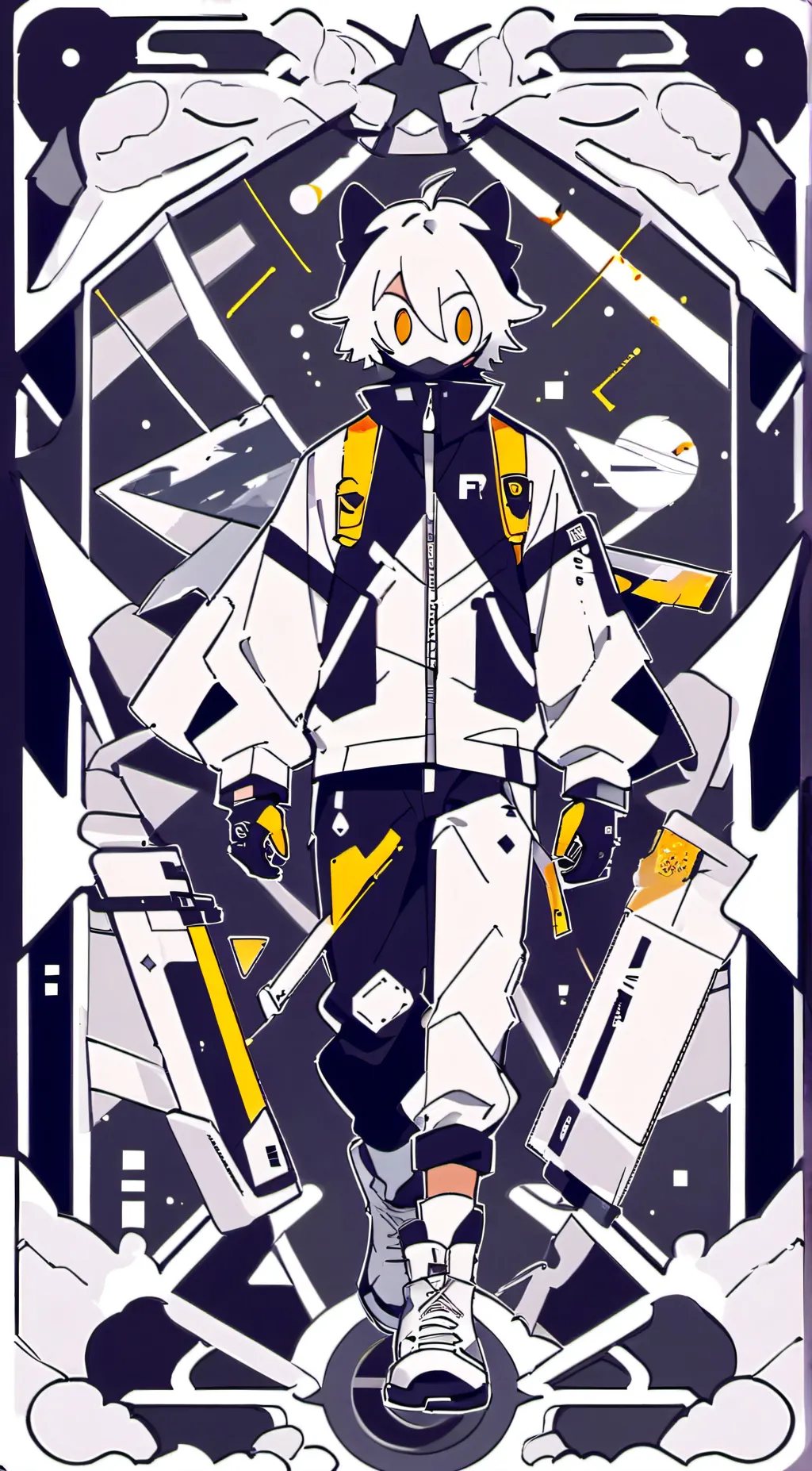 ai character: Zip from fpe  background