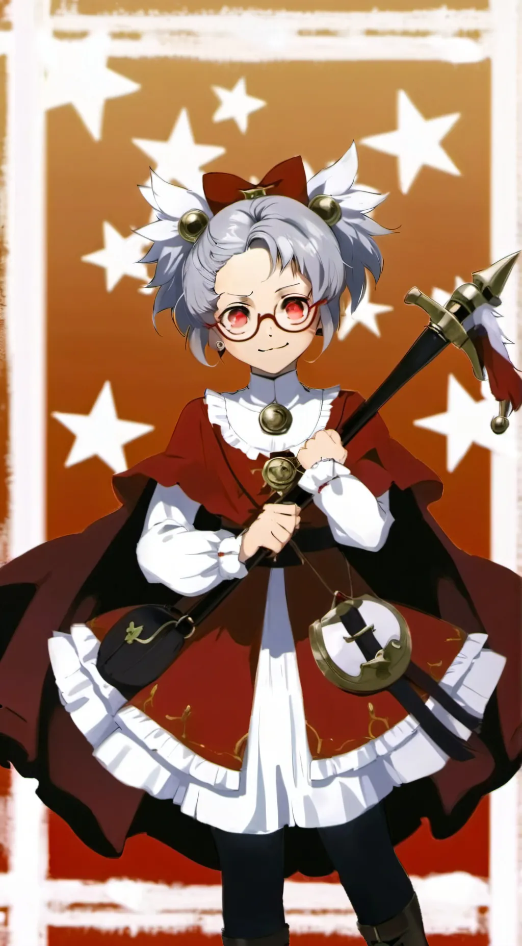 ai character: Lena Trotsky RG background