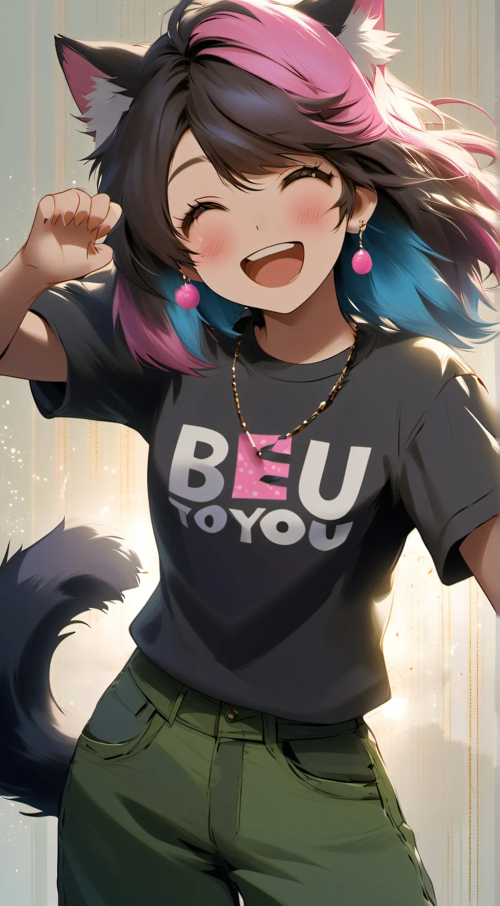 ai character: Ava  background