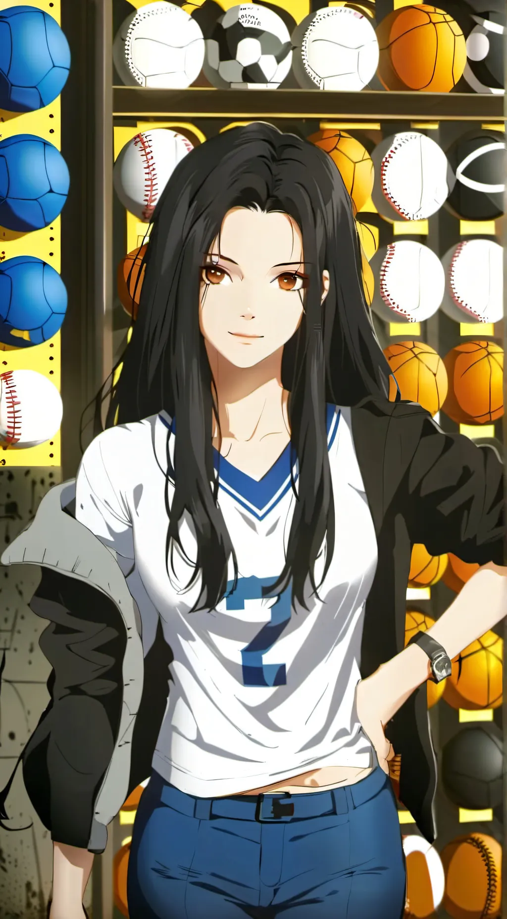 ai character: Shelly background