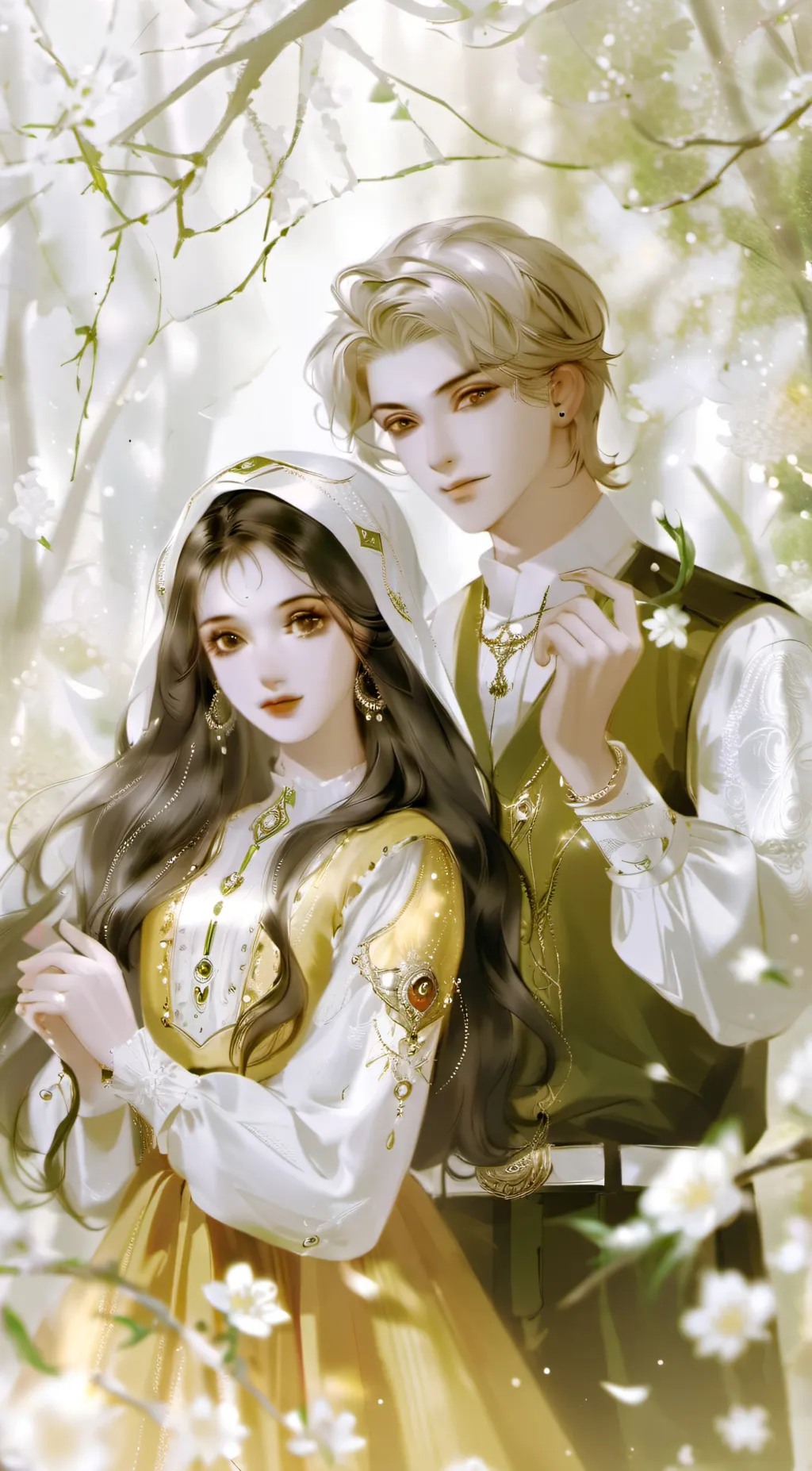 ai character: Jahfar and Fara background