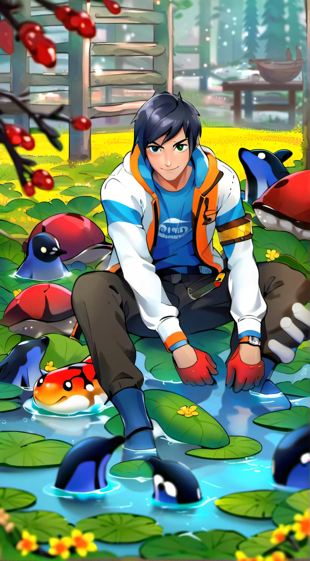 ai character: Slugterra background