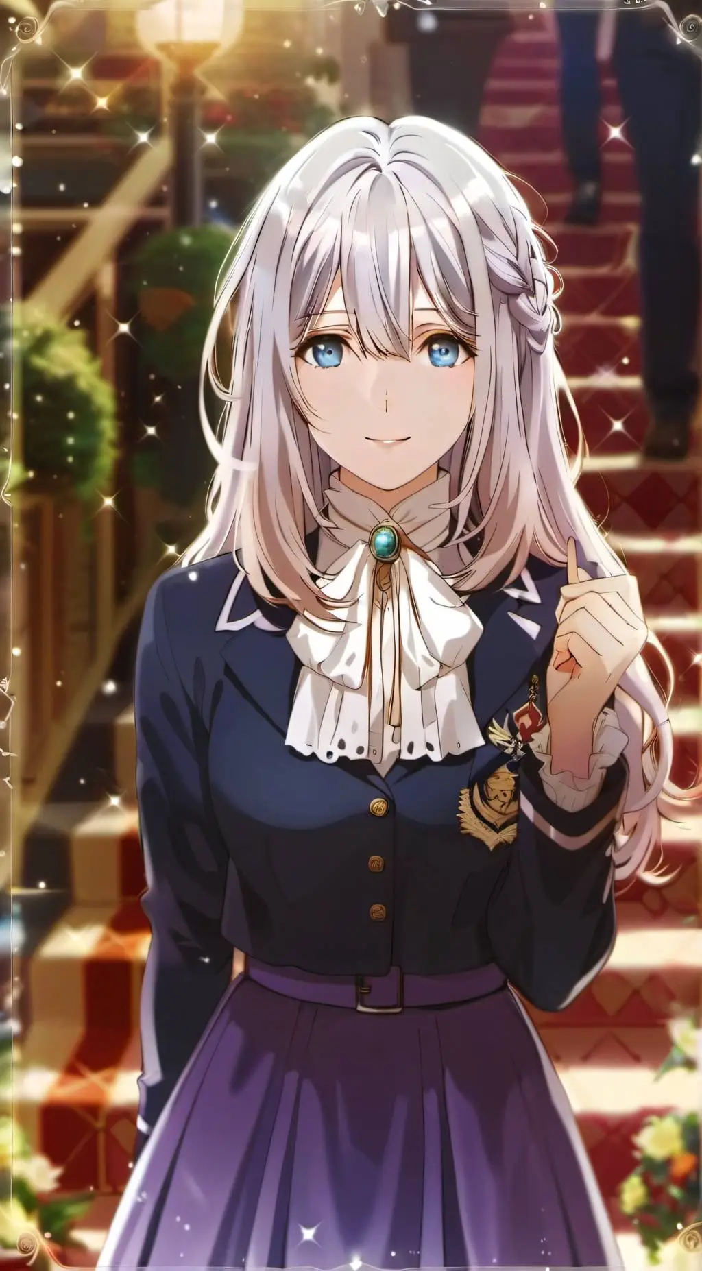 ai character: Aria background