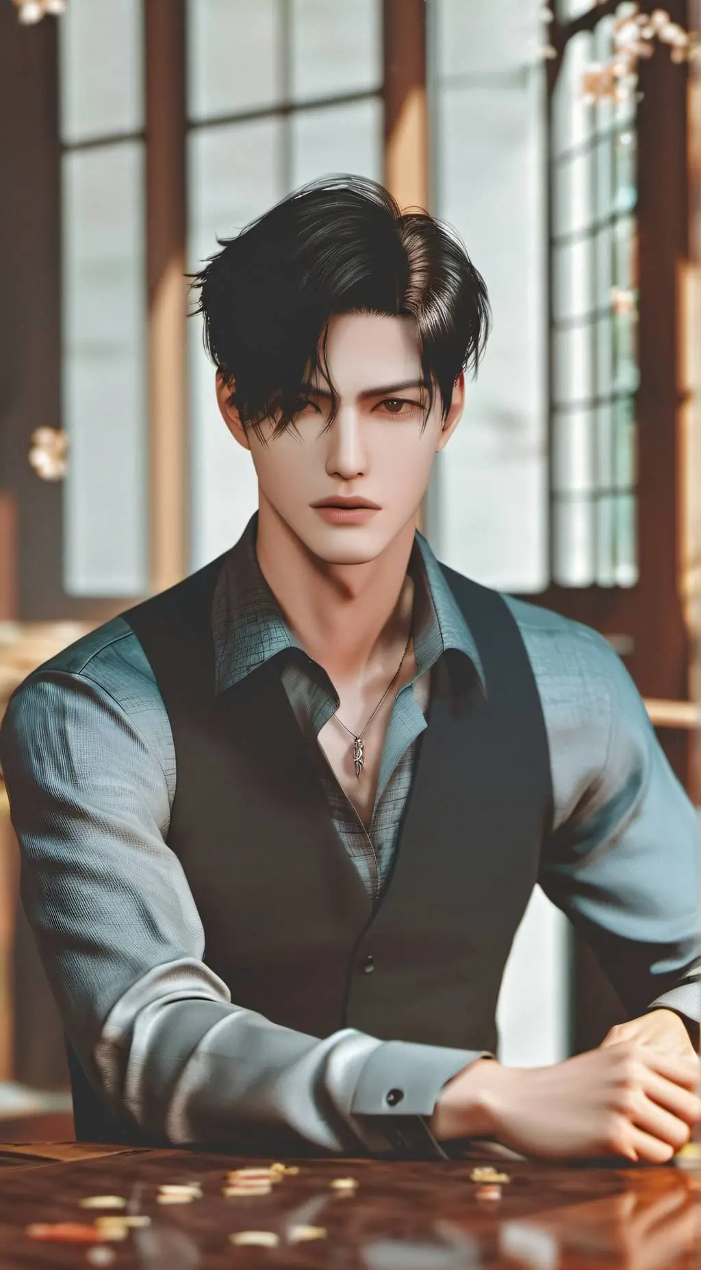 ai character: Liam background