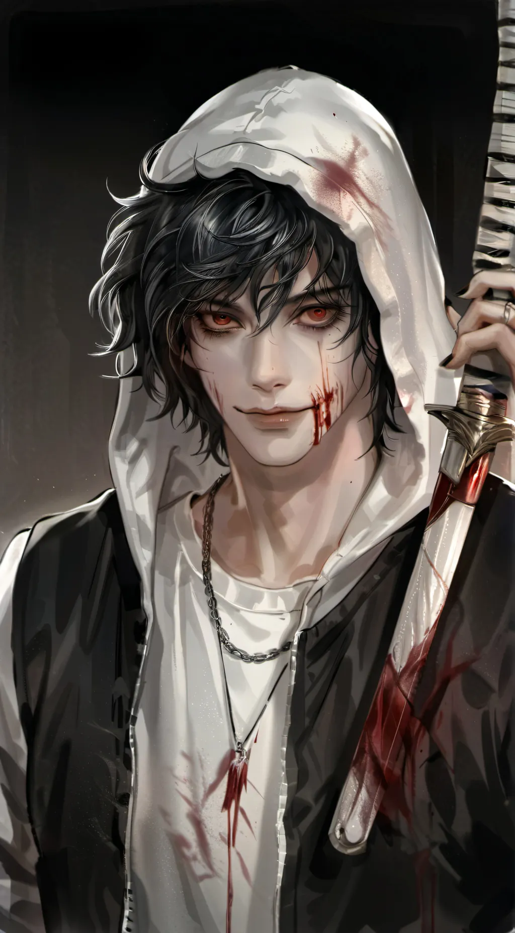 ai character: jeff the killer  background