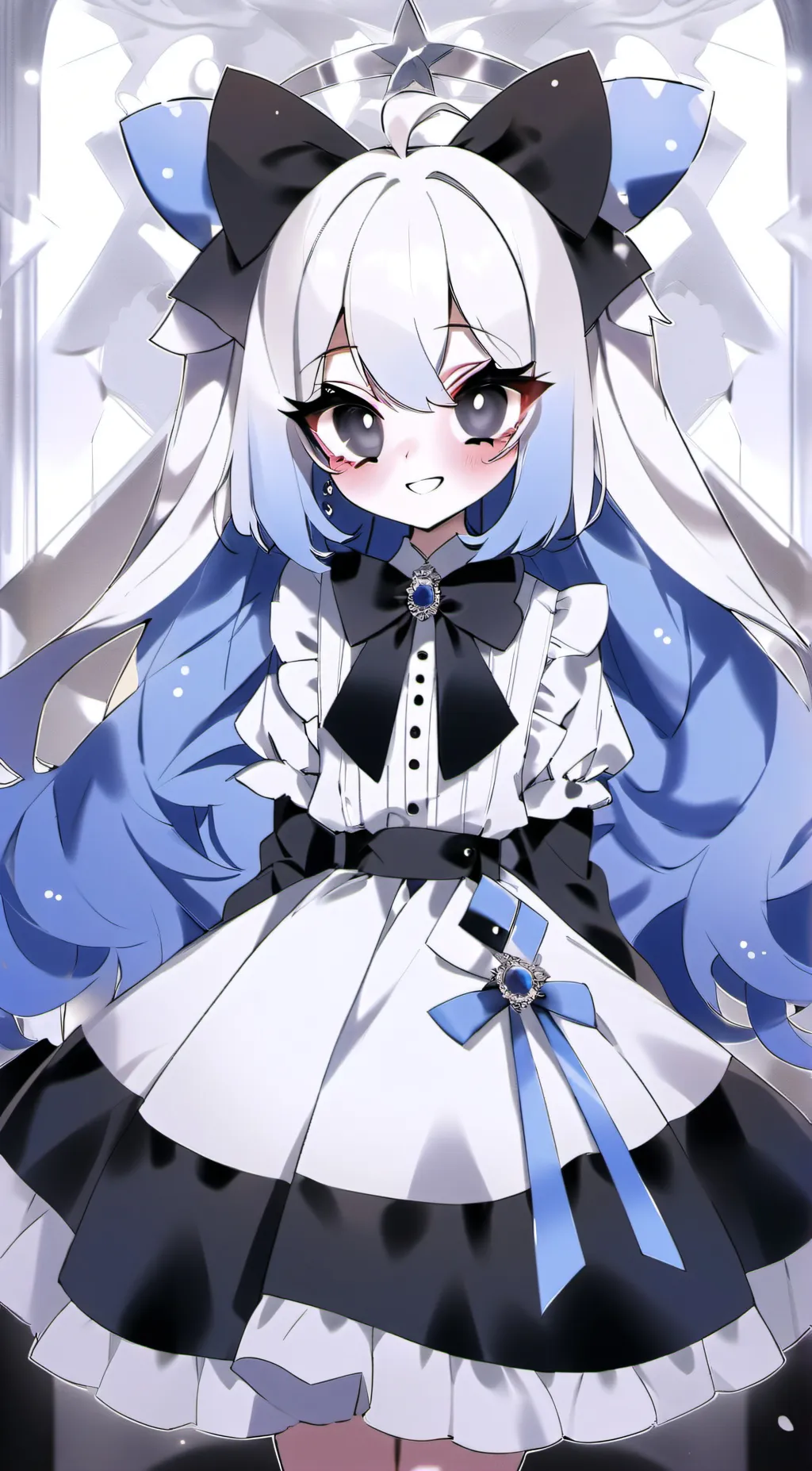 ai character: Crystal  background