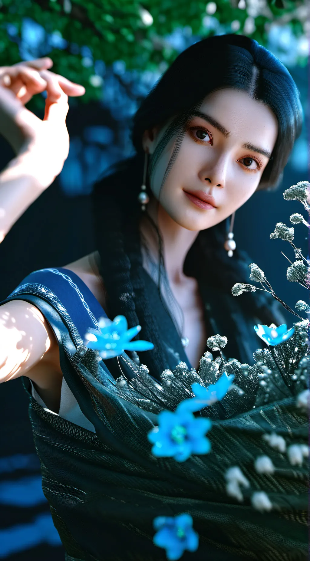 ai character: Max background