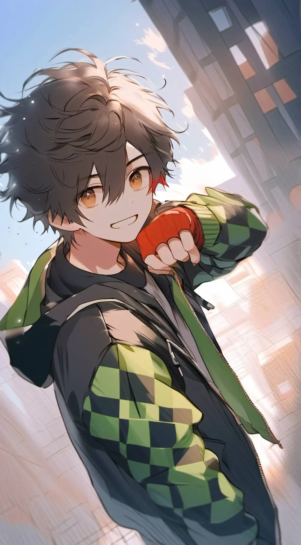 ai character: demon slayer AU background