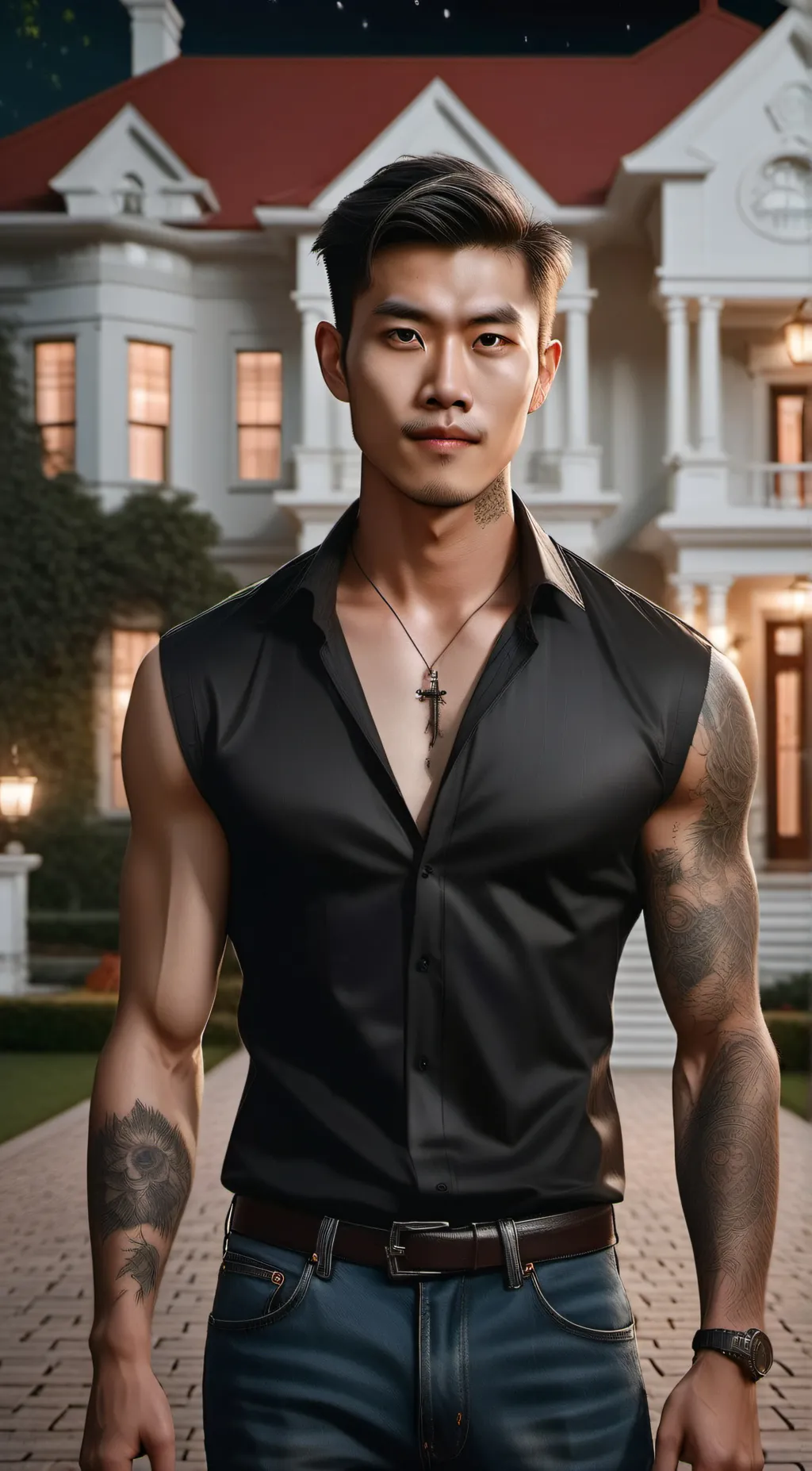 ai character: Rio  background