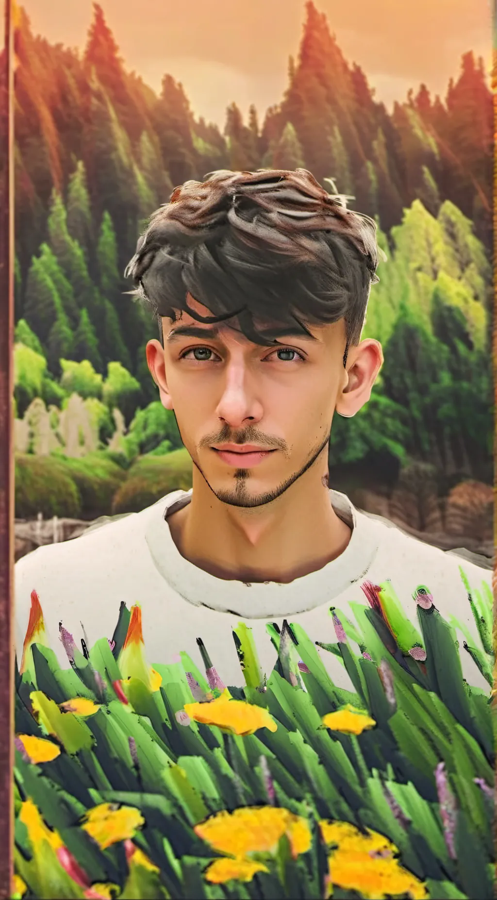 ai character: Simplistic-Noah background