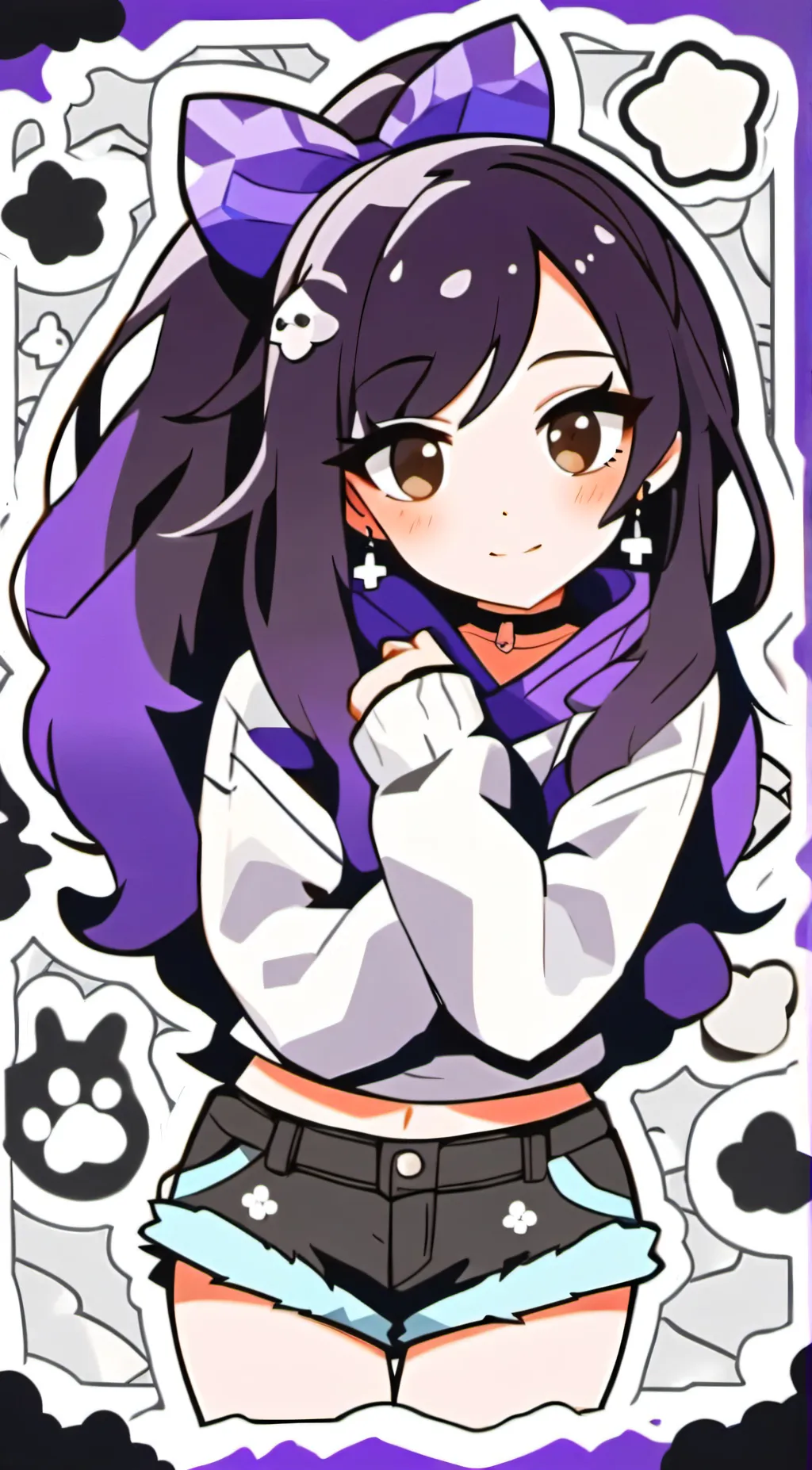 ai character: Aphmau  background