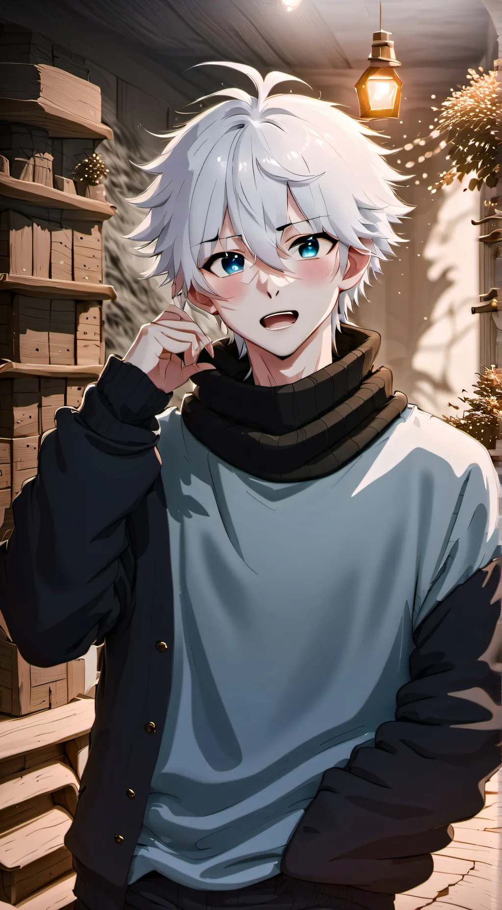 ai character: Max~ background