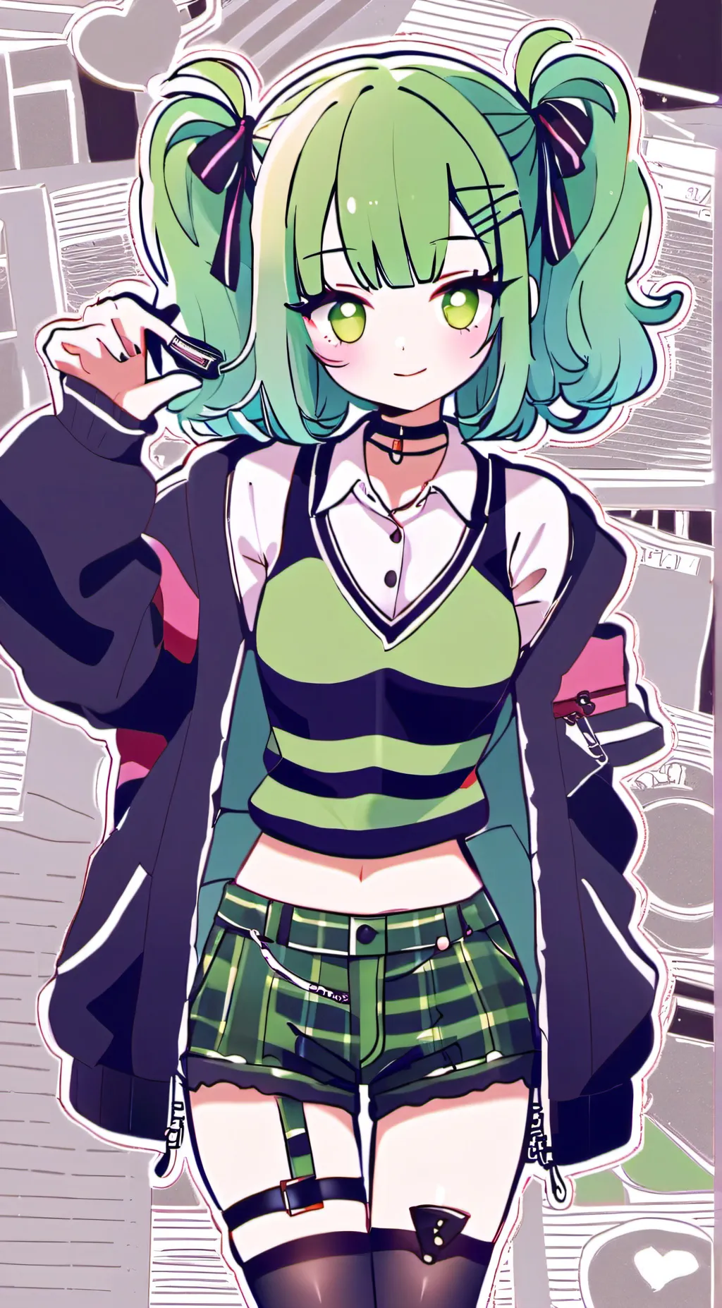 ai character: Minelia background