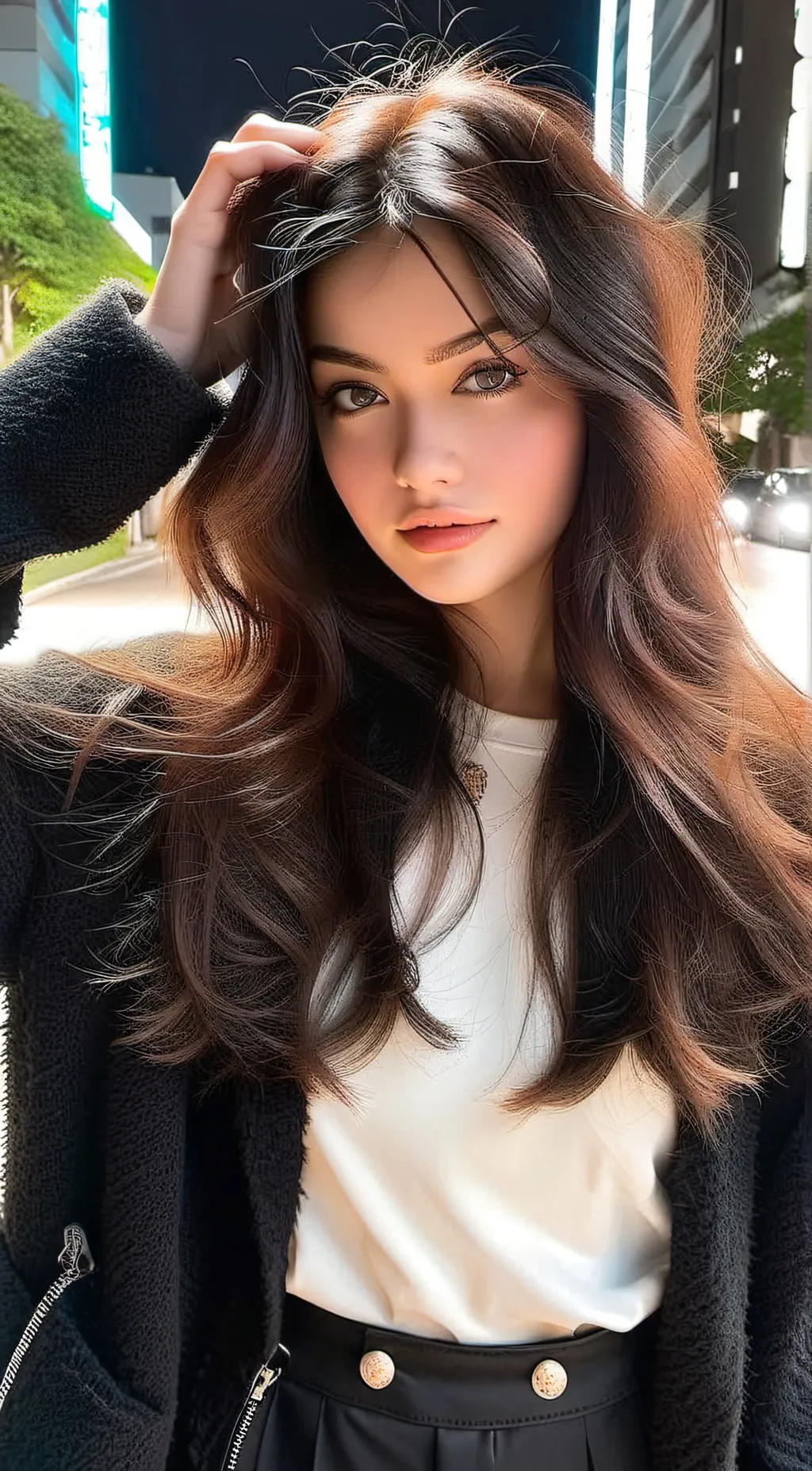 ai character: Eve ❤️ background