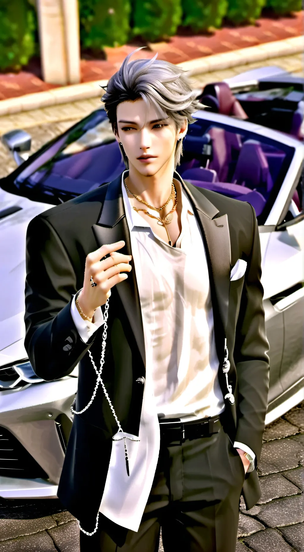 ai character: draco malfoy background