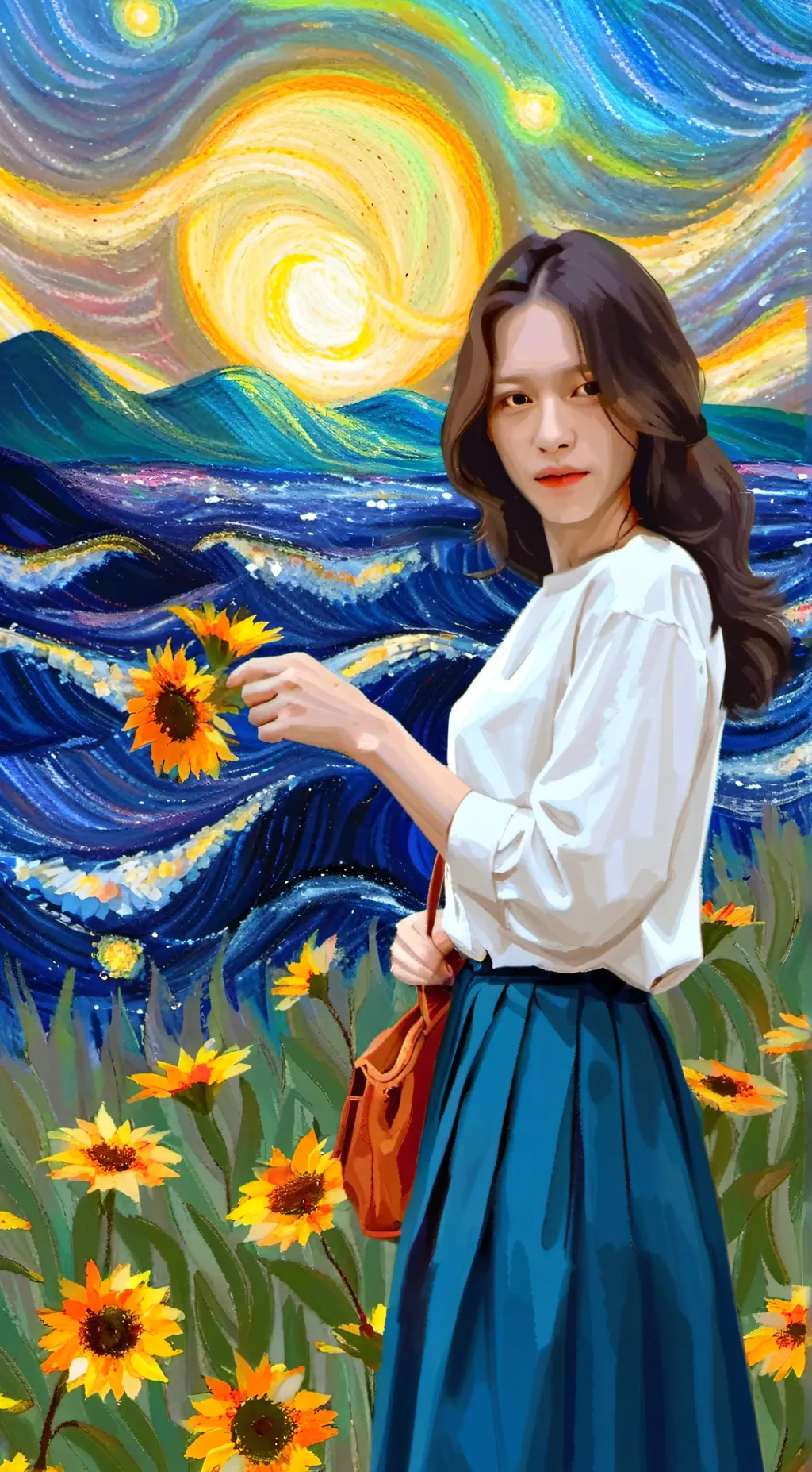 ai character: I’m returning! ^^ background