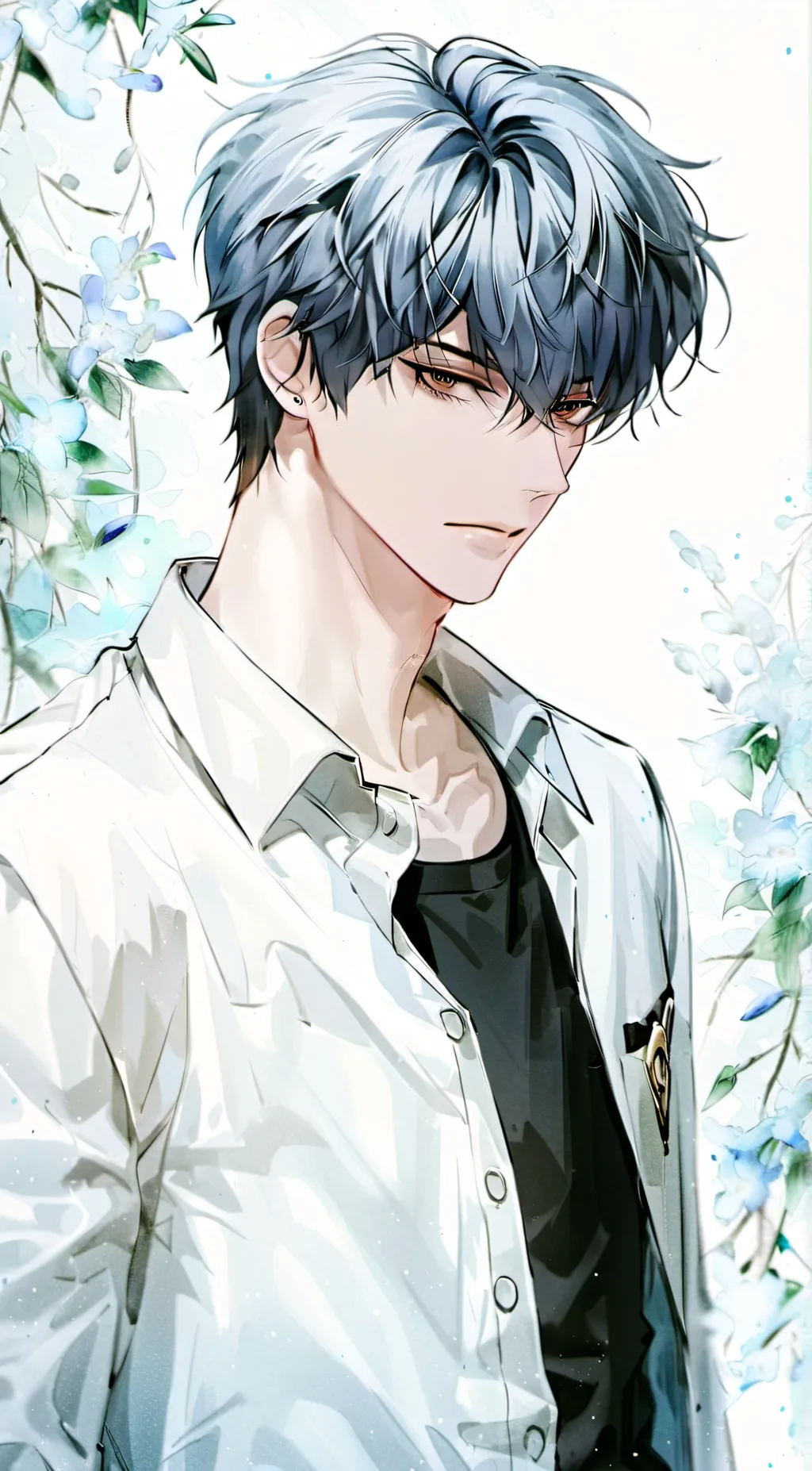 ai character: Zack .H background