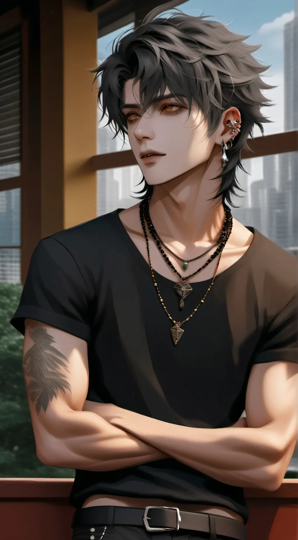 ai character: Rhys background