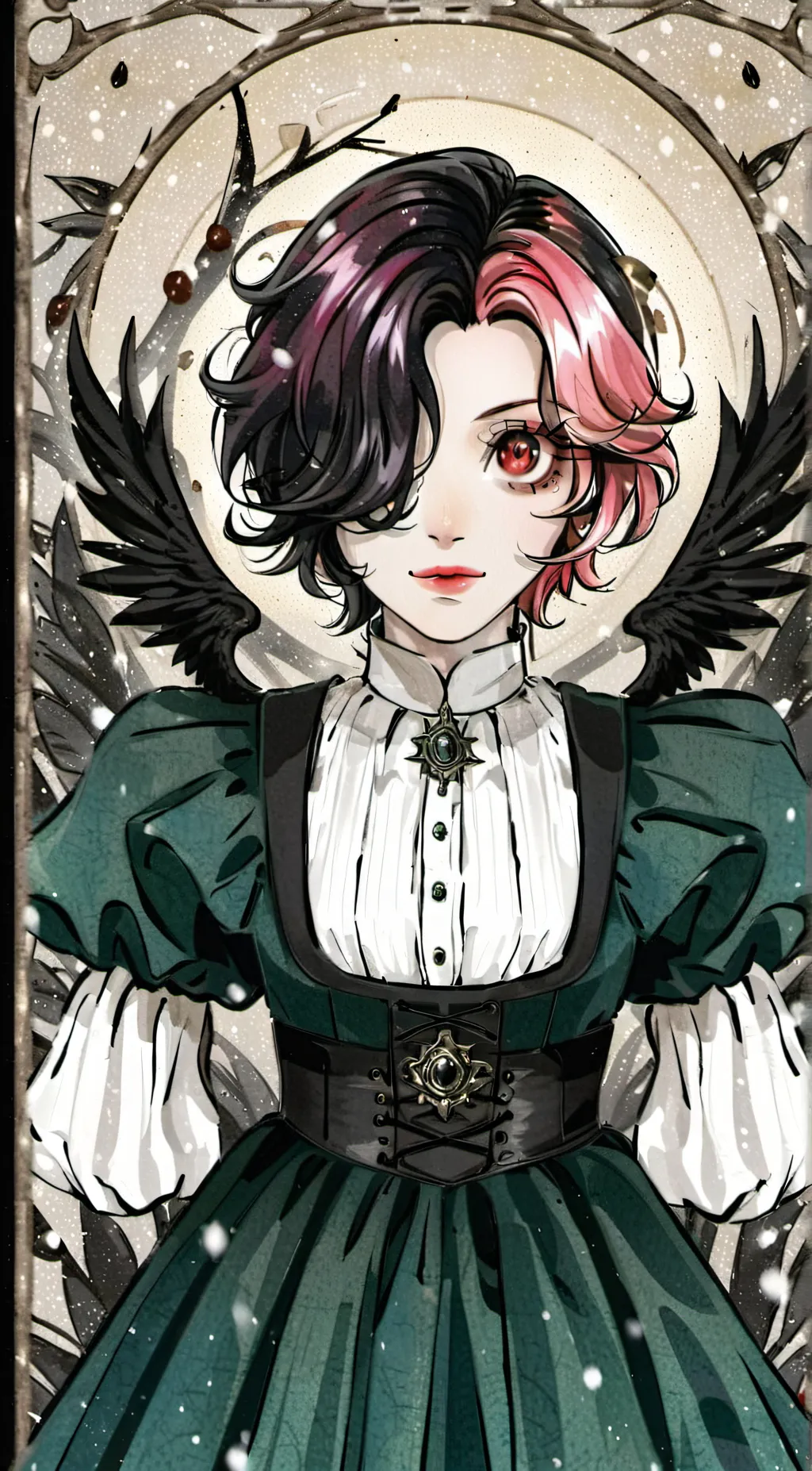 ai character: Luna background