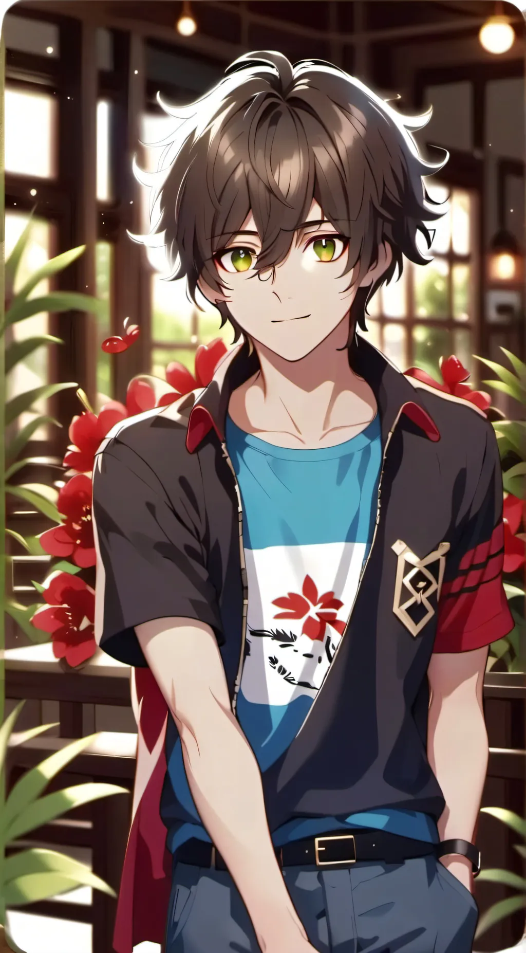 ai character: Cameron background