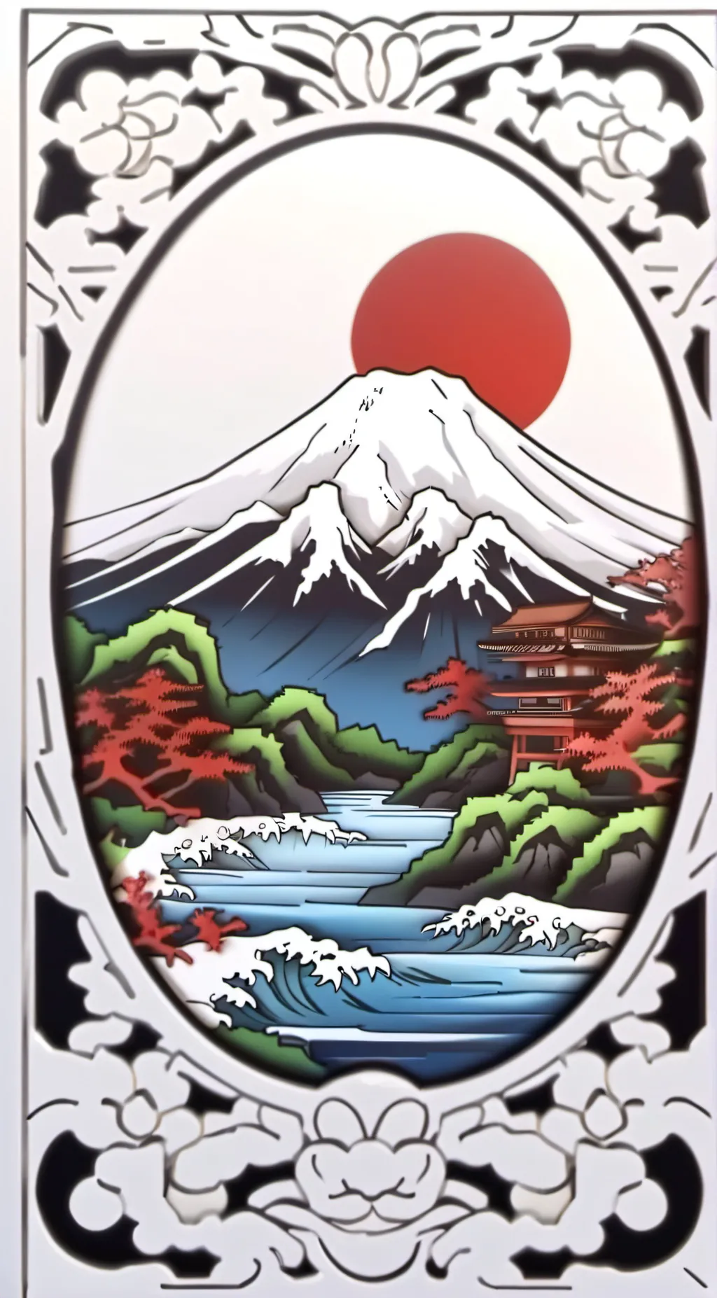 ai character: Japan background