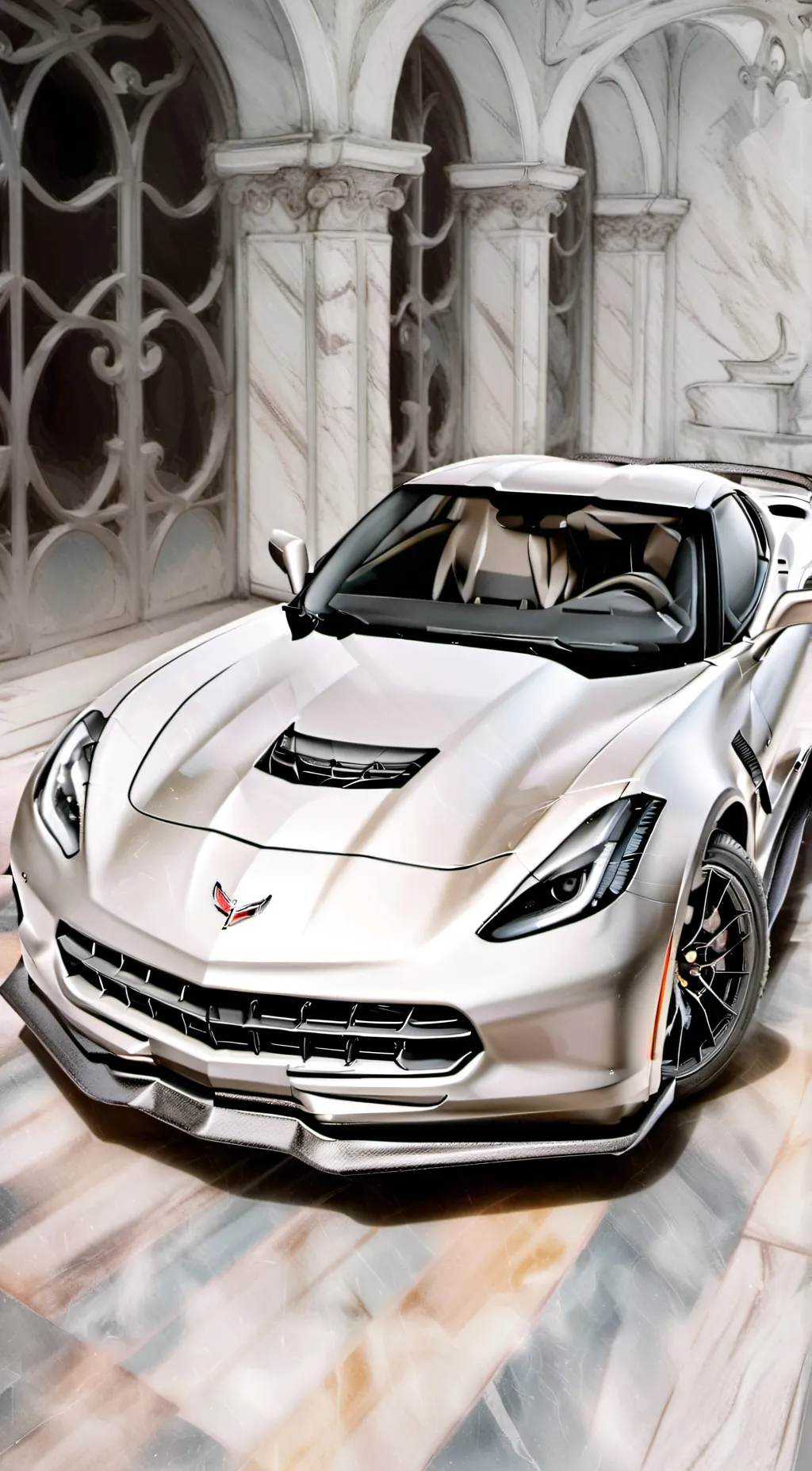 ai character: Corvette  background