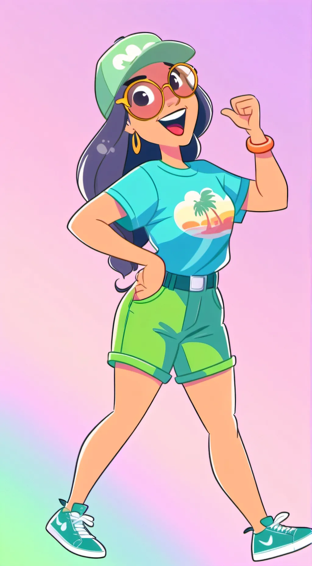 ai character: book background