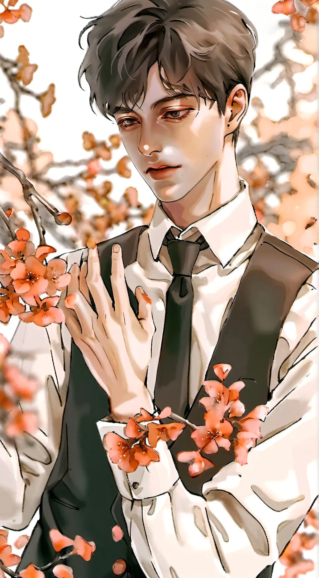 ai character: Tom riddle   background