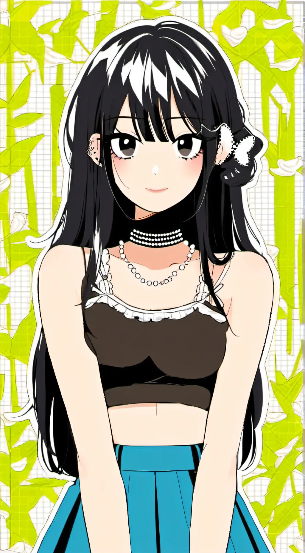 ai character: Jade background