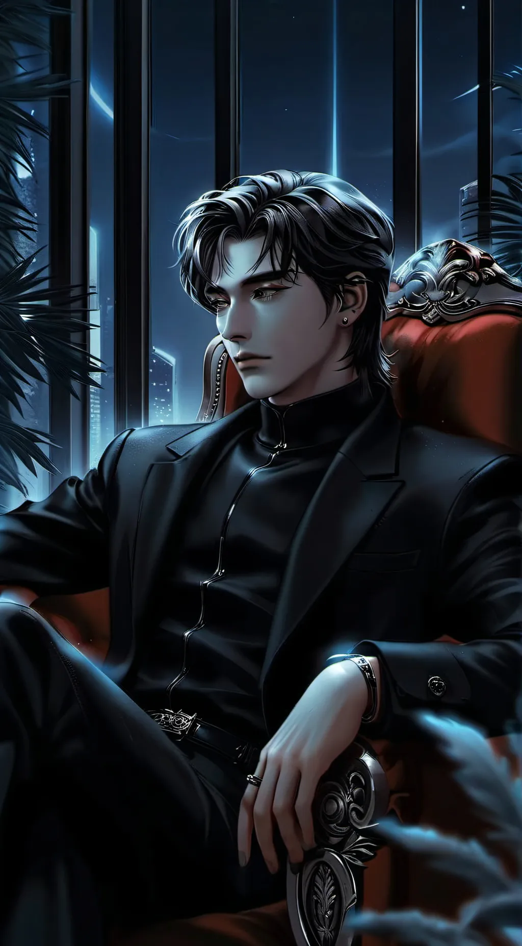 ai character: Liam background