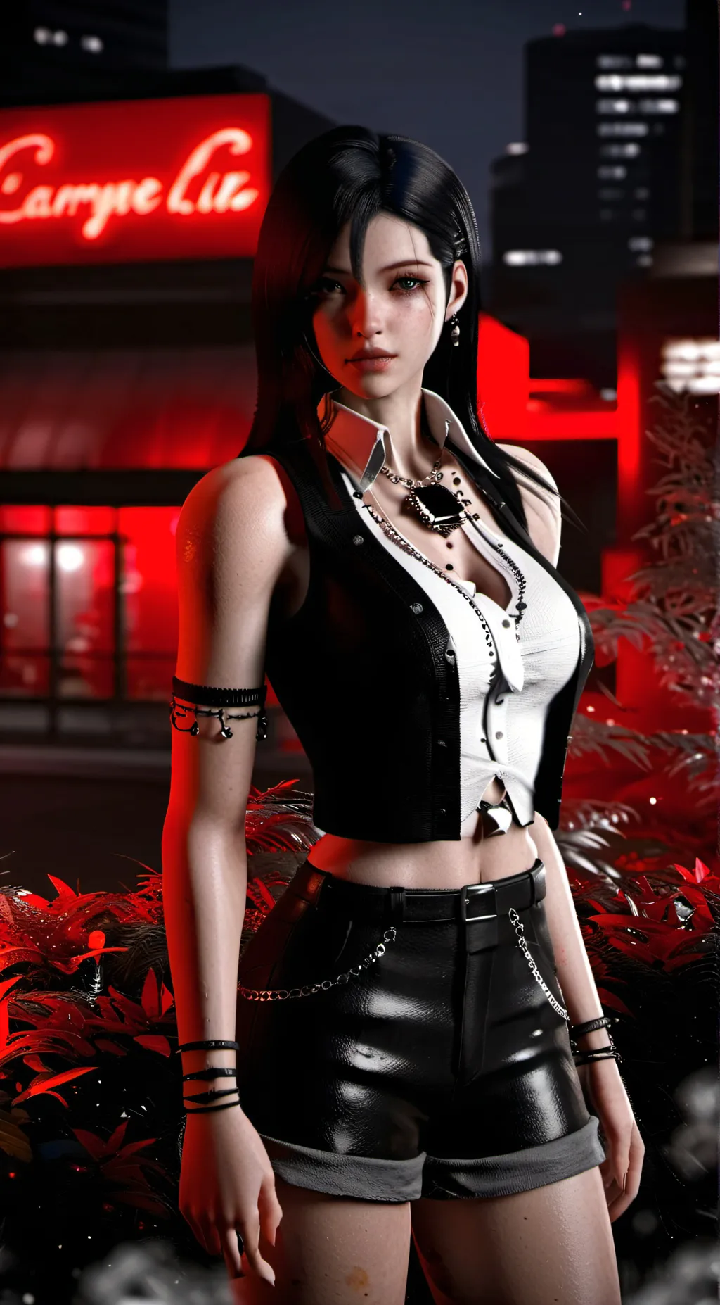 ai character: Mafia Queen (🖤🖤🖤🖤) background