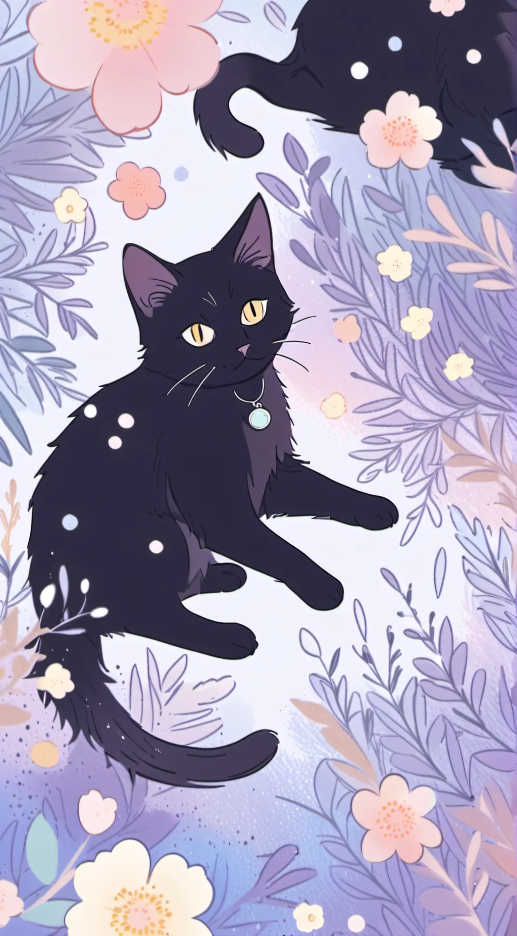 ai character: Kuro Neko background