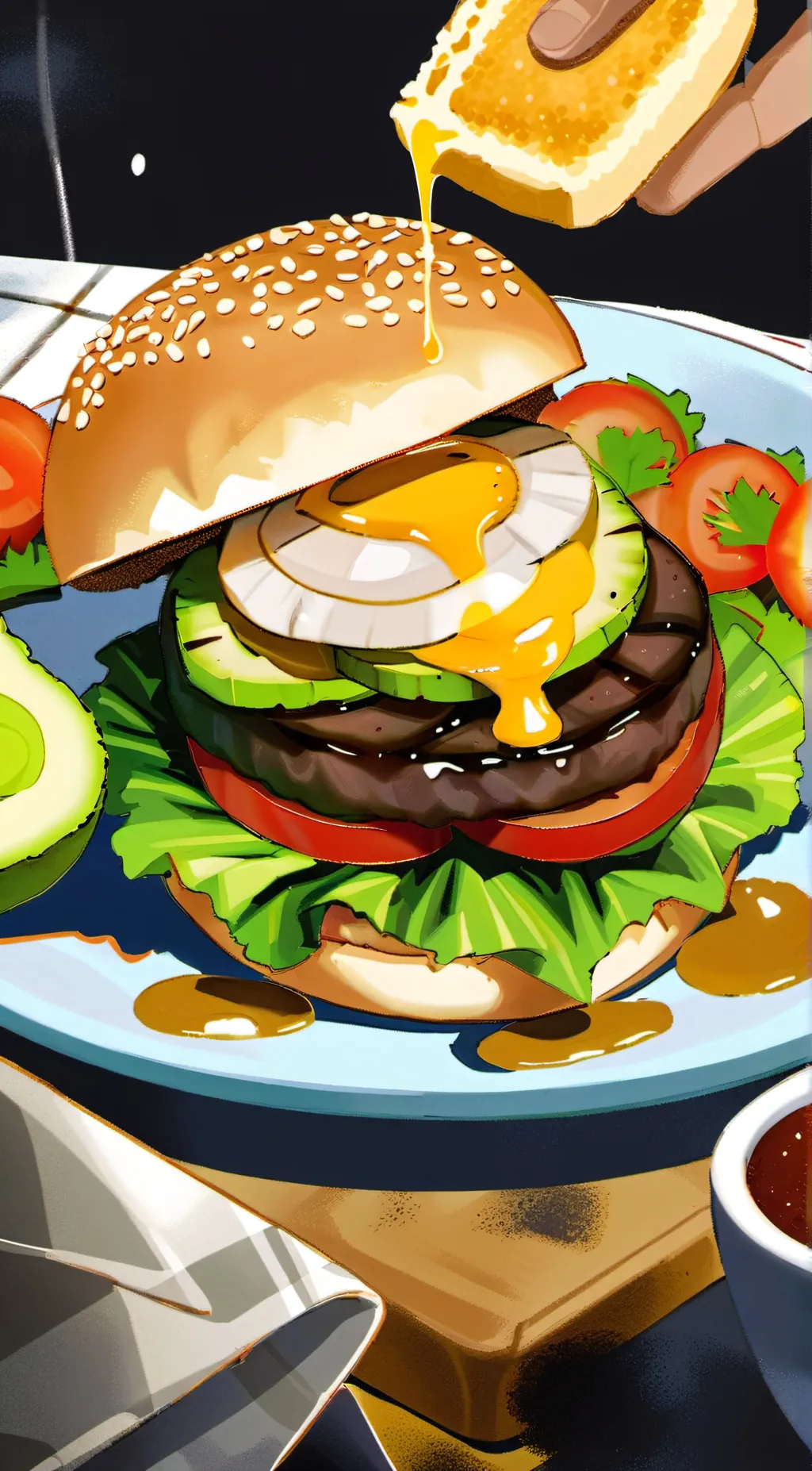 Talkie AI - Chat with Burger 