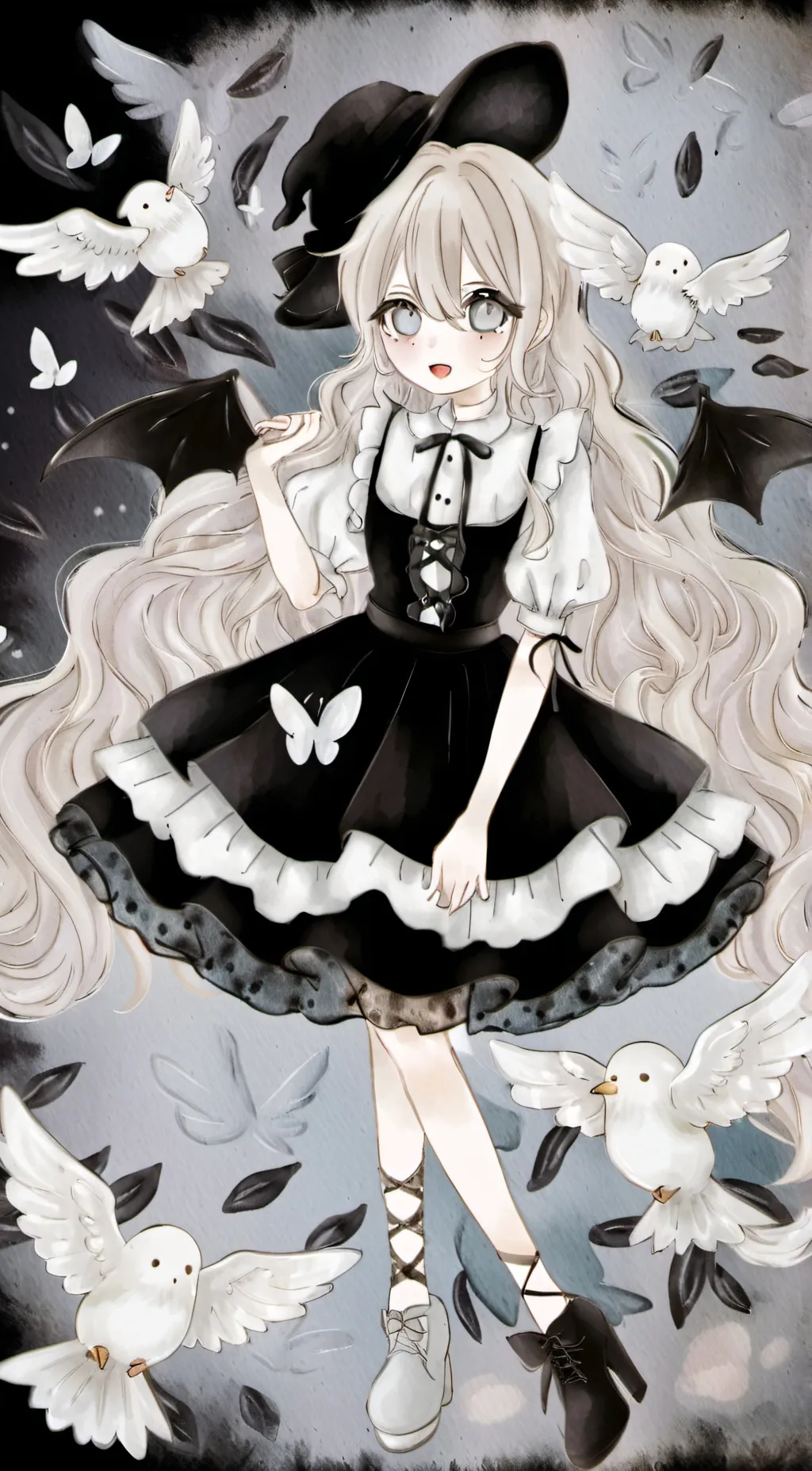 ai character: luna background