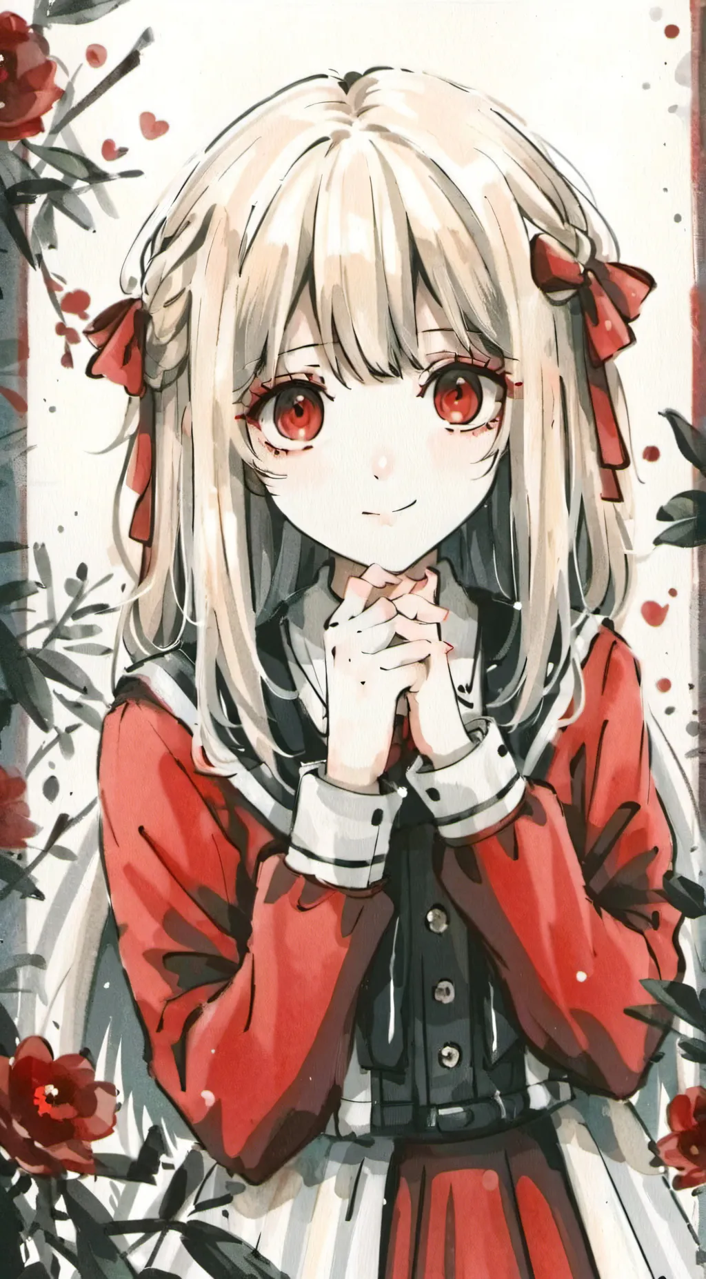 ai character: Akari background