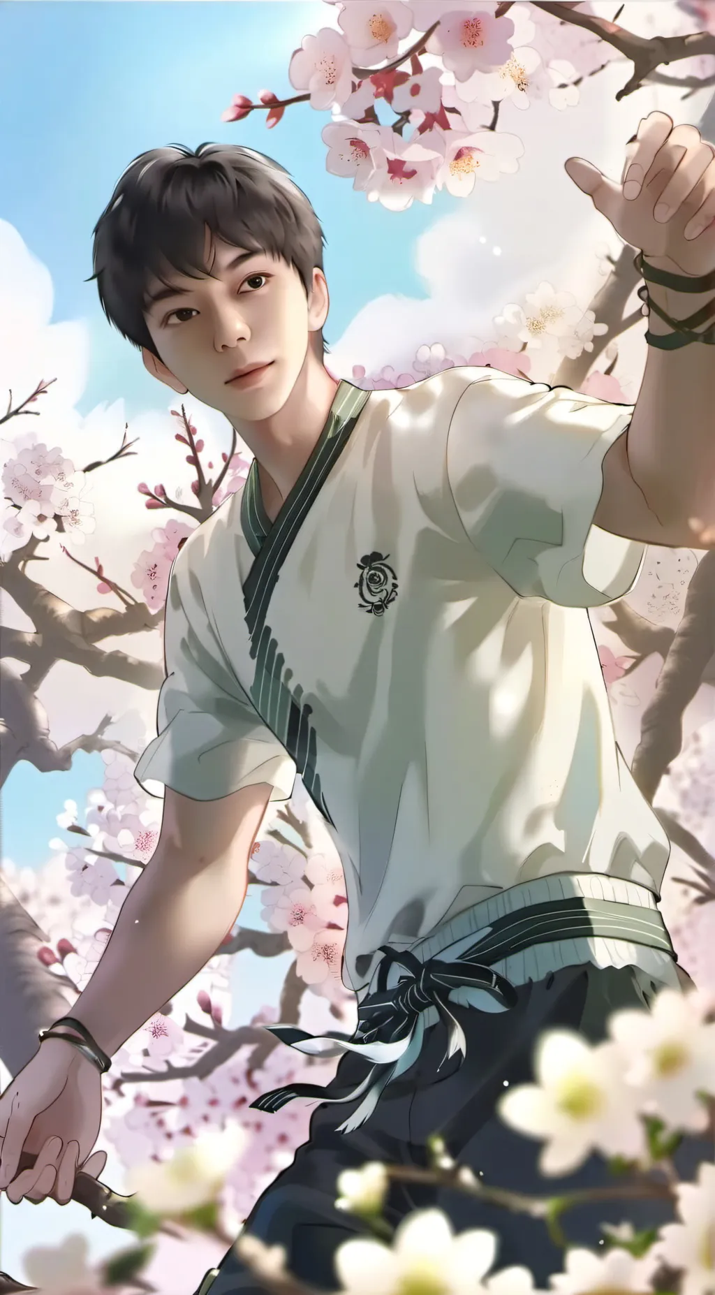 ai character: Gene Rain  background