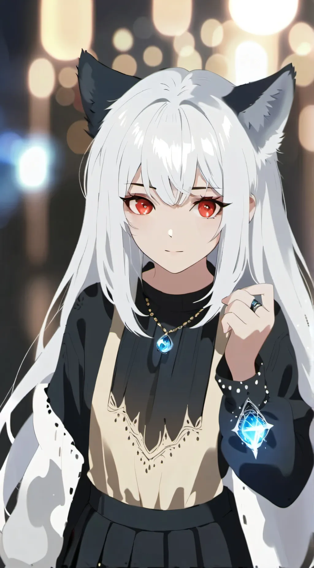 ai character: werewolfs  background