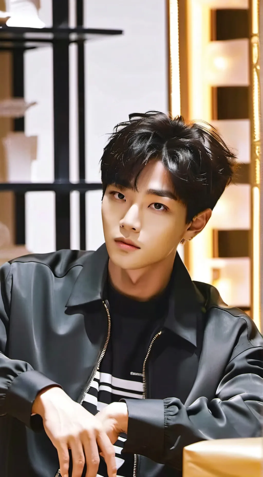 ai character: leo souk chao  background