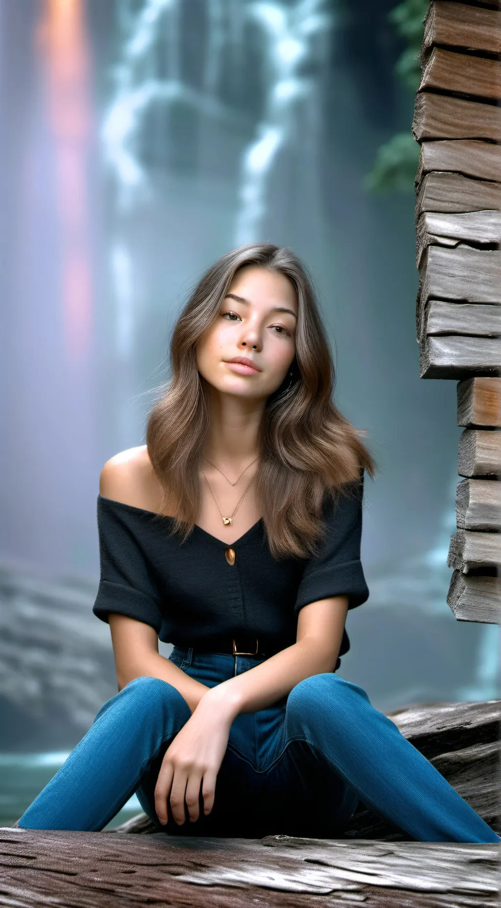 ai character: Hayley background