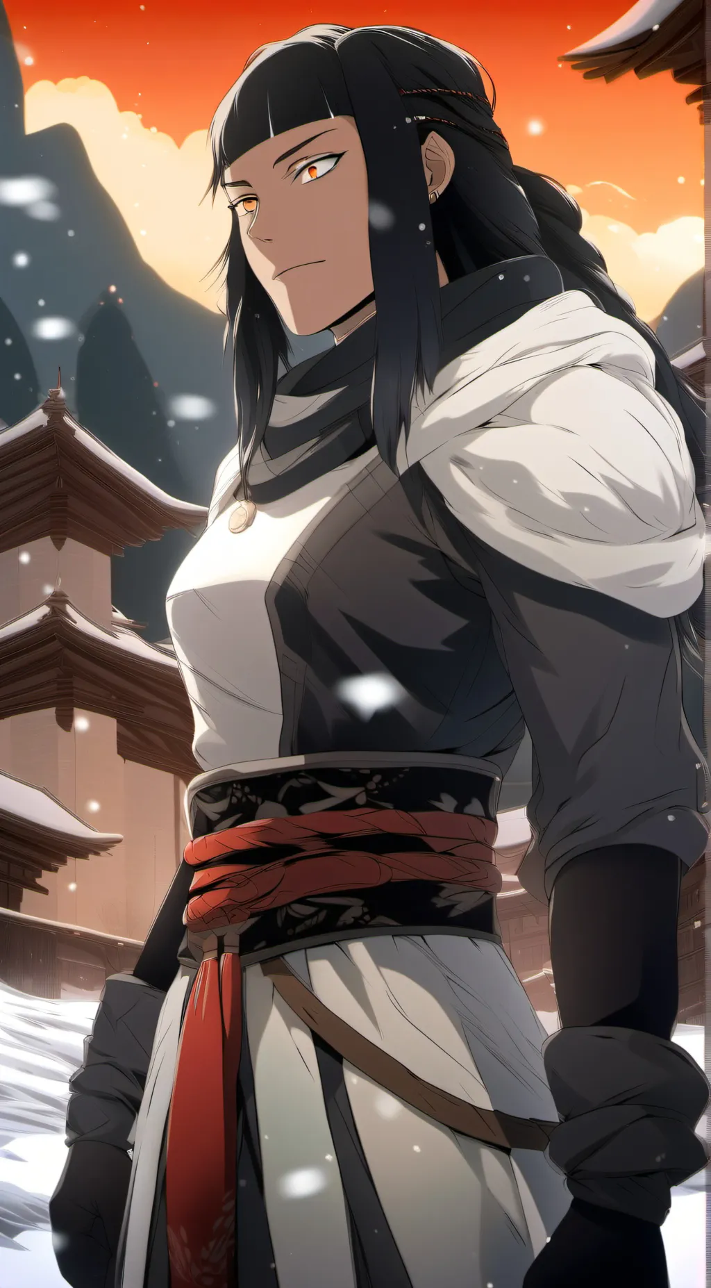 ai character: eska  background