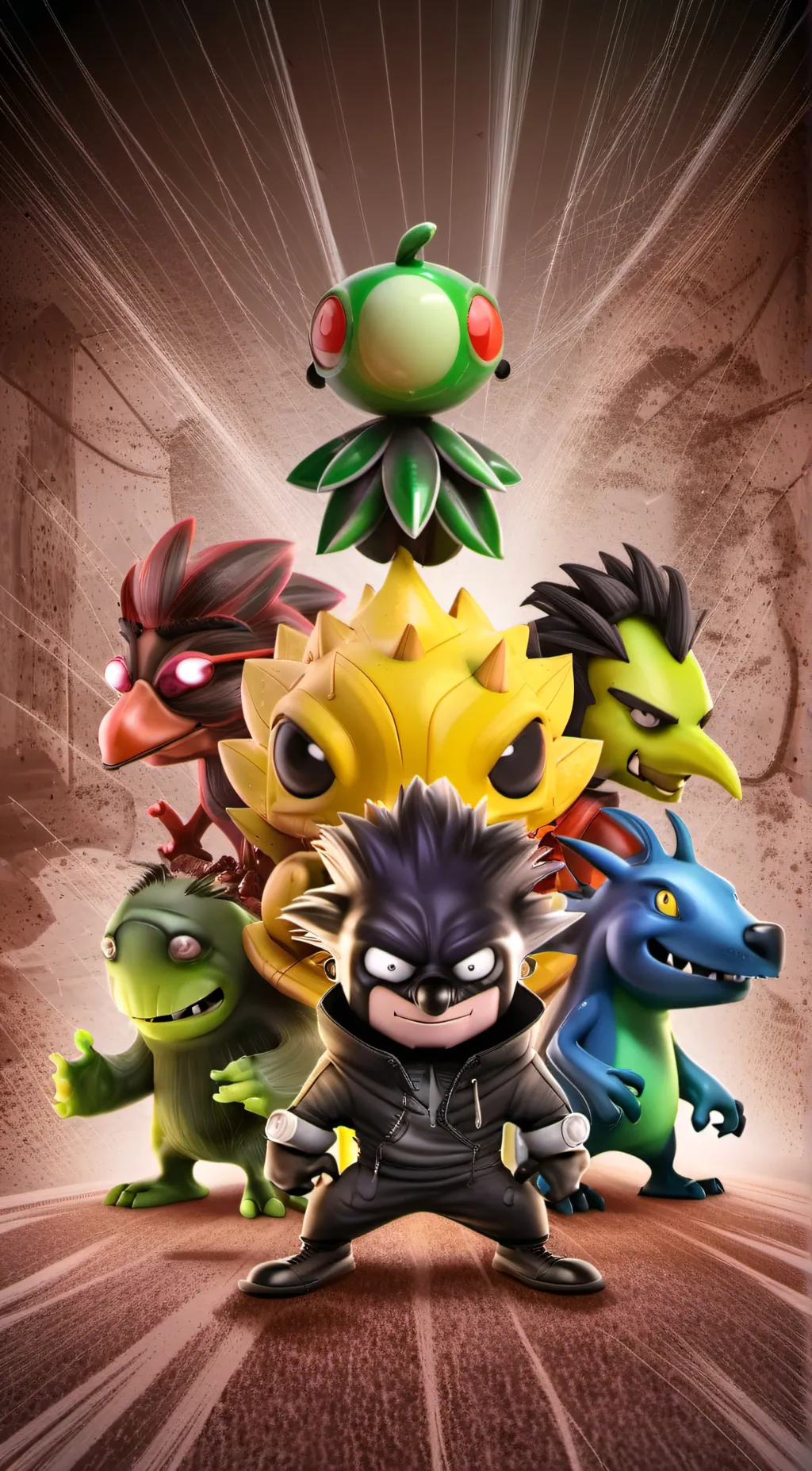 ai character: Sitckman group background