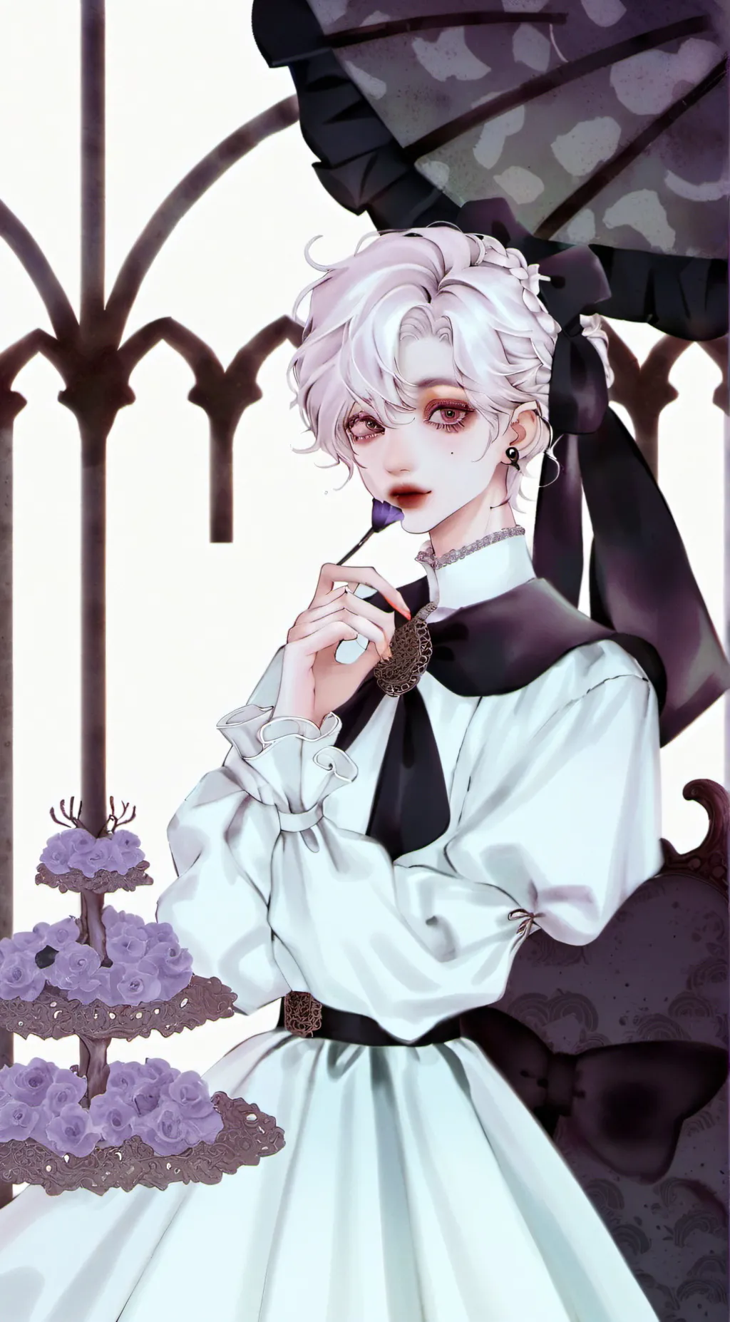 ai character: maid*gay* background