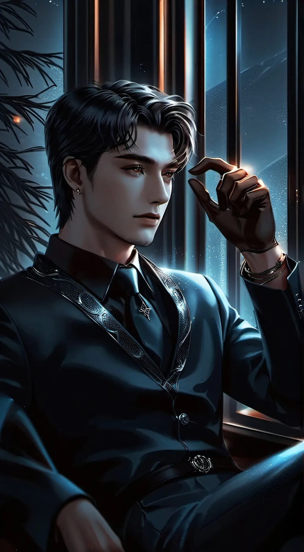 ai character: Liam background