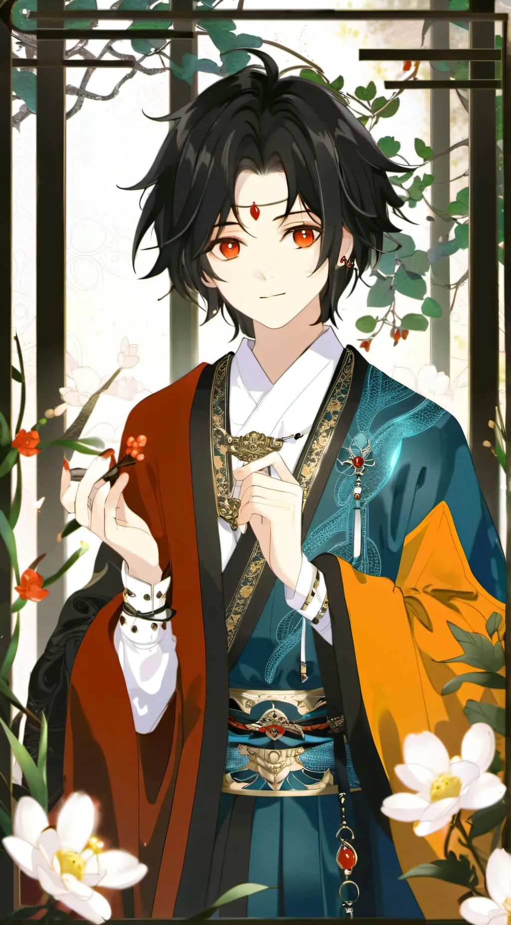 ai character: sanemi and Obanai  background