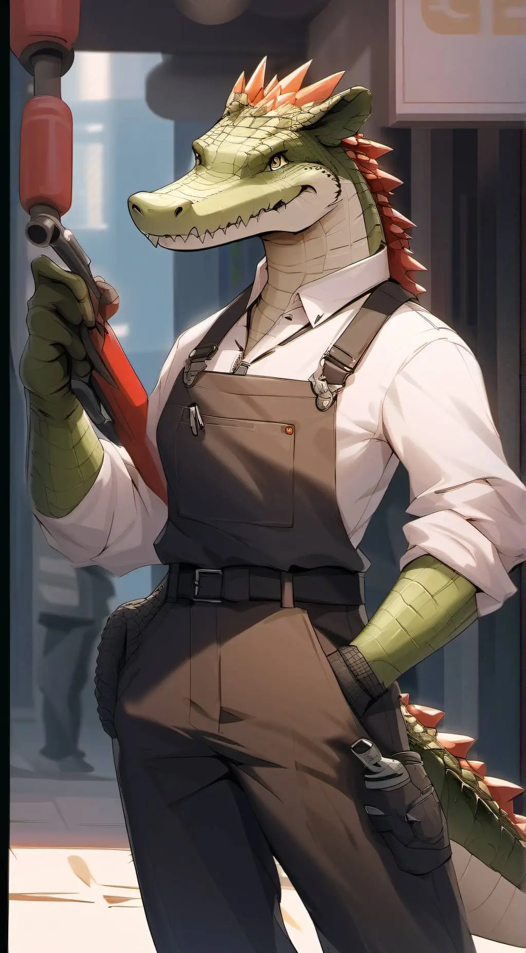 ai character: Riley background