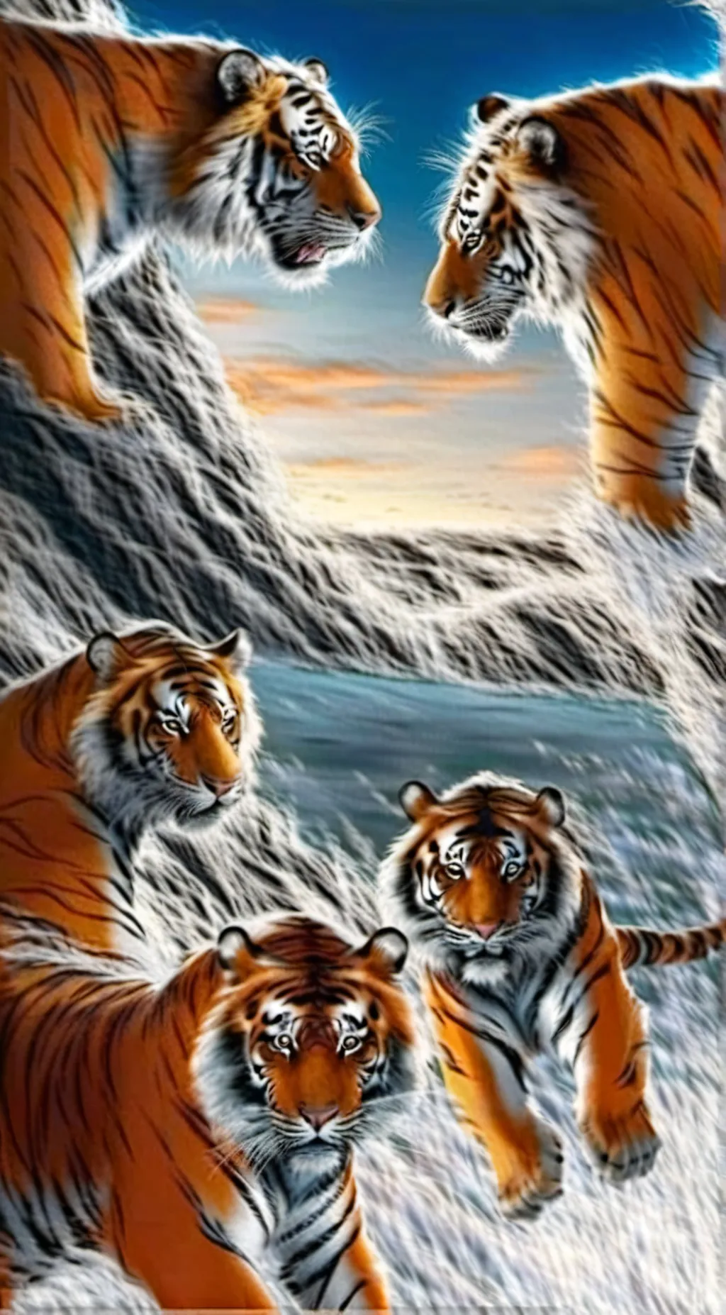 ai character: Mha As Tigers background