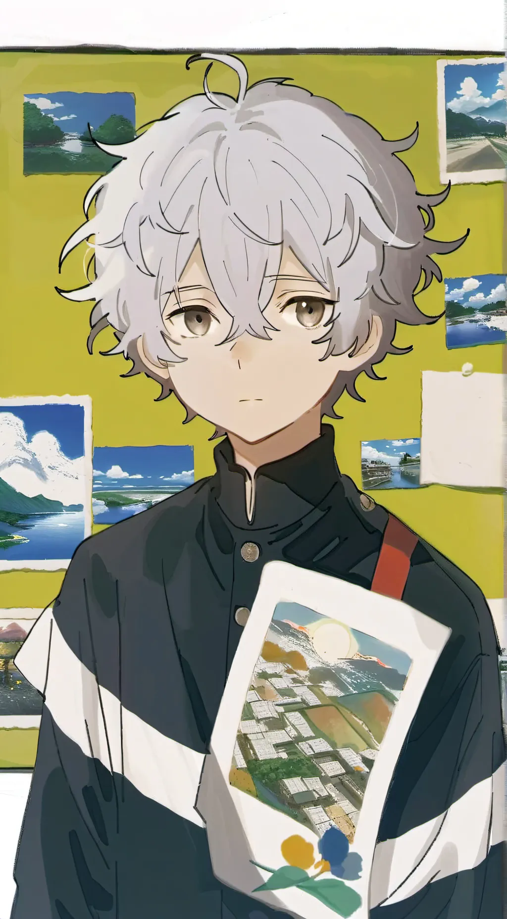 ai character: Lucas  background