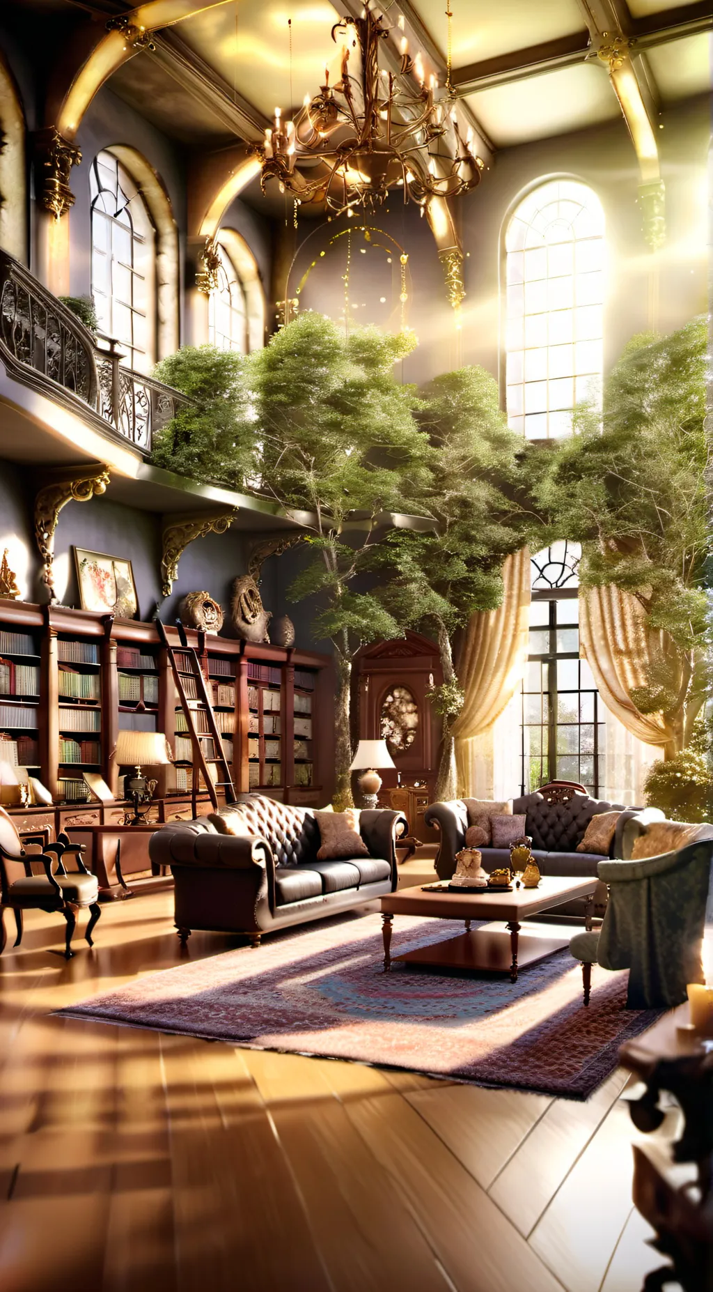 ai character: Just relax  background