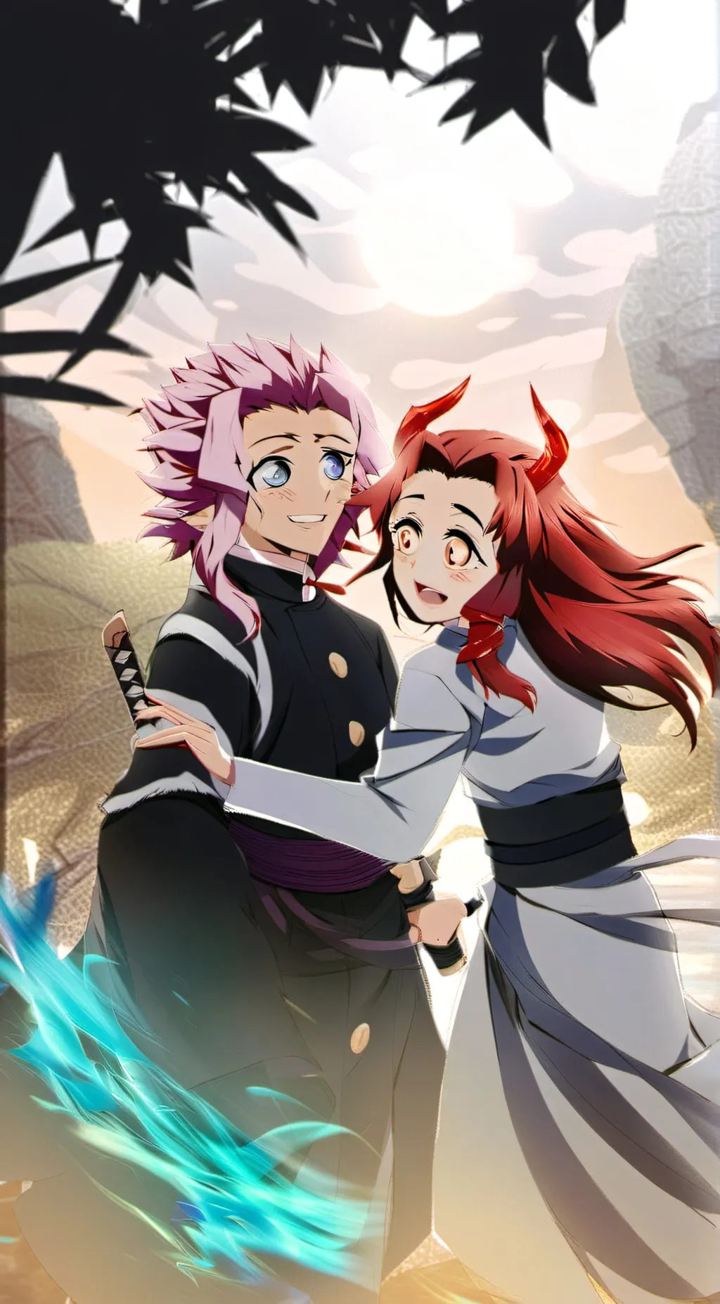 ai character: yuki and inei background