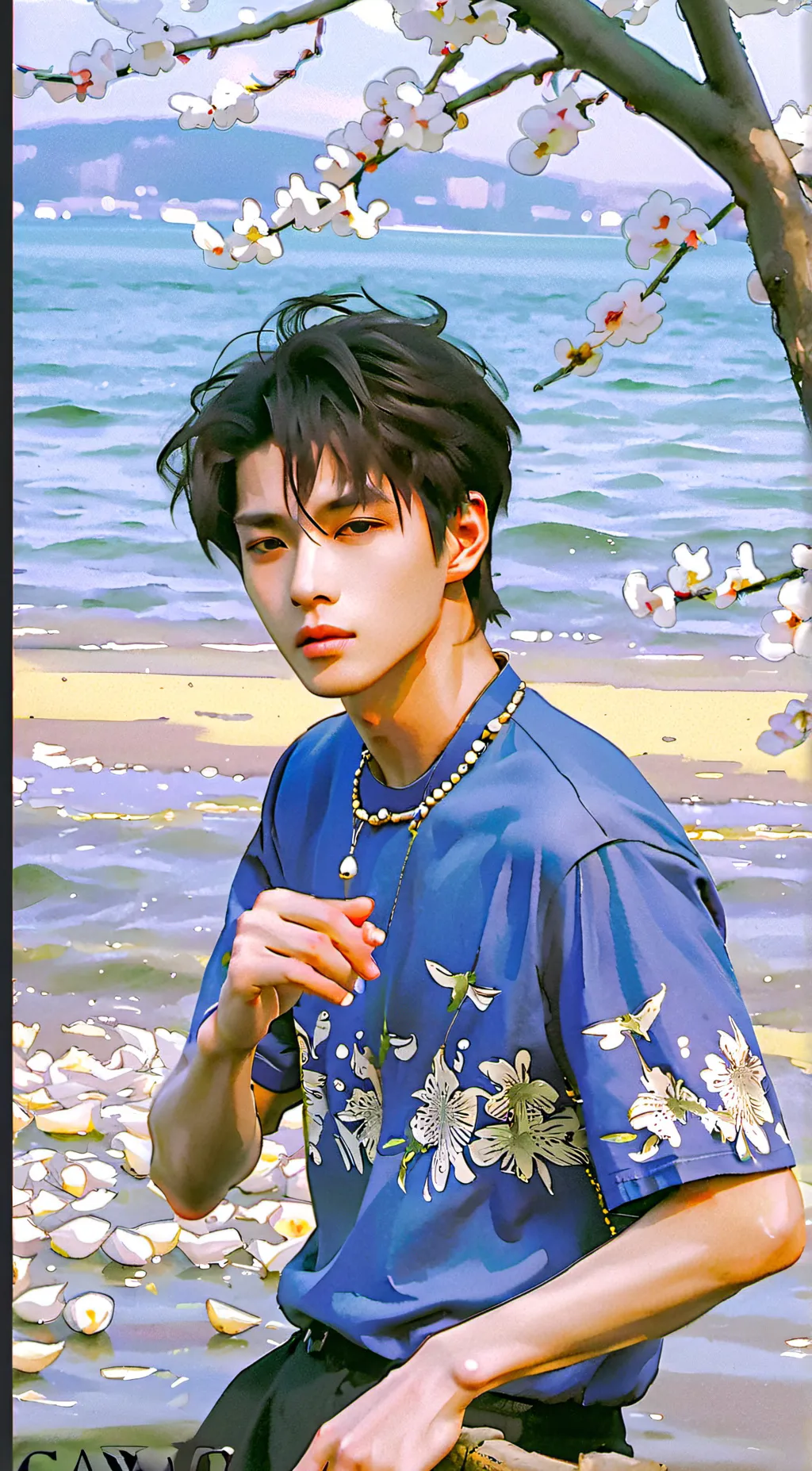 ai character: Enhypen  background